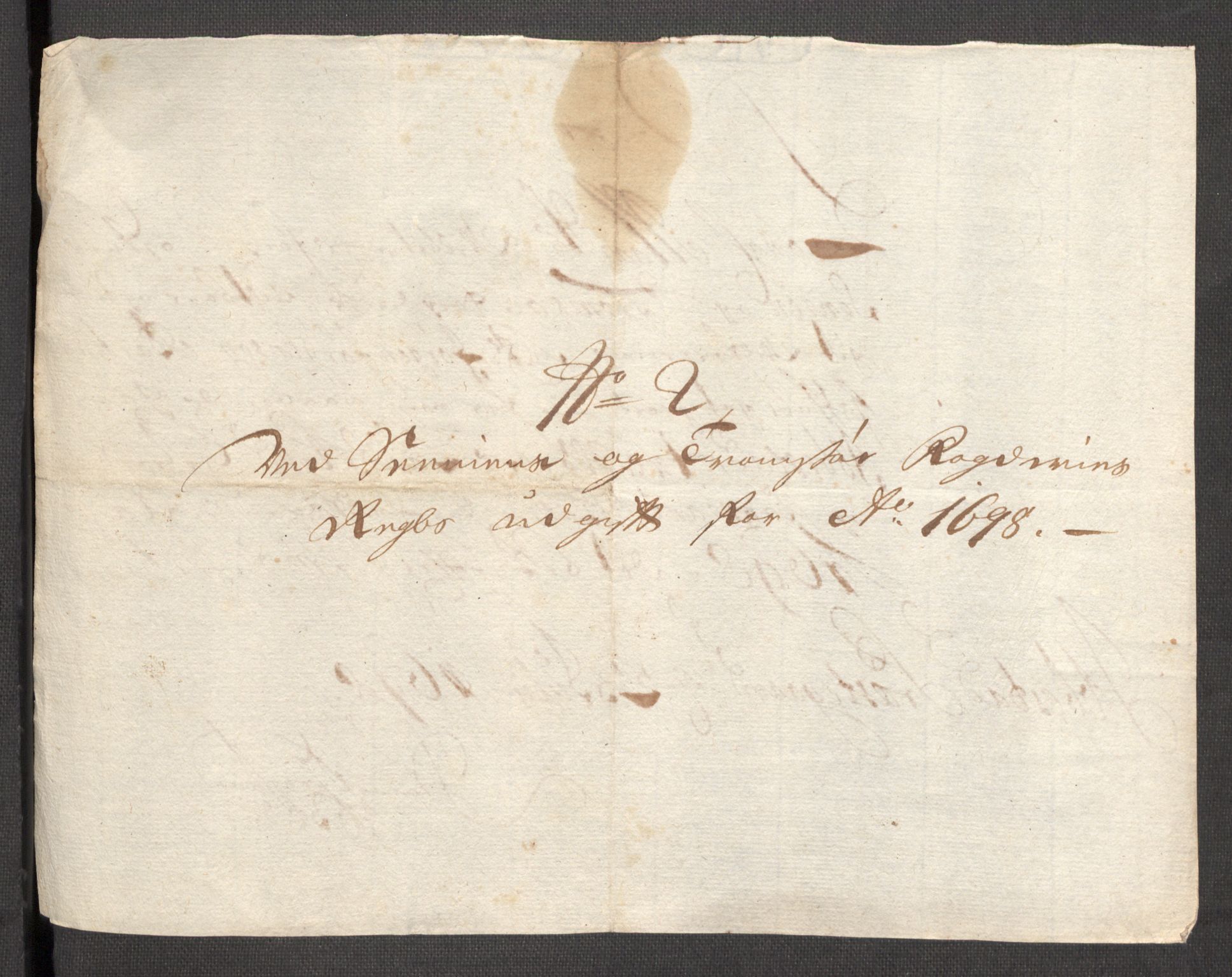 Rentekammeret inntil 1814, Reviderte regnskaper, Fogderegnskap, AV/RA-EA-4092/R68/L4754: Fogderegnskap Senja og Troms, 1697-1699, p. 201