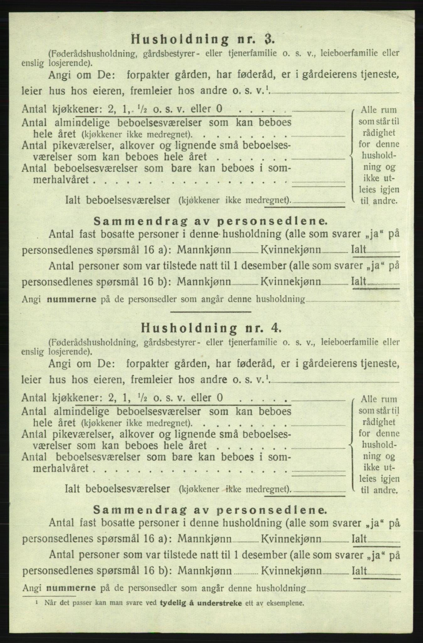 SAB, 1920 census for Varaldsøy, 1920, p. 239