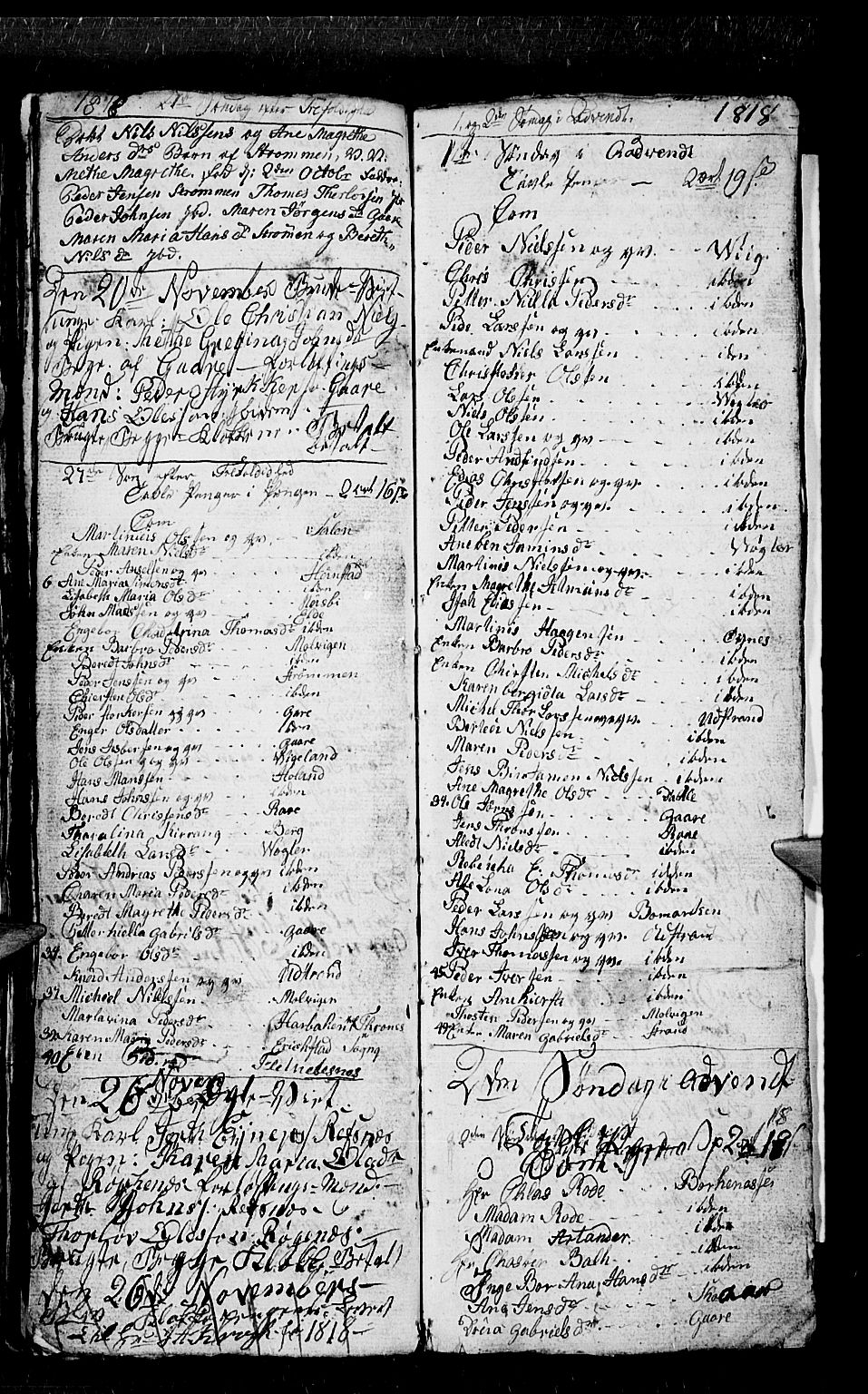 Kvæfjord sokneprestkontor, AV/SATØ-S-1323/G/Ga/Gab/L0001klokker: Parish register (copy) no. 1, 1806-1824