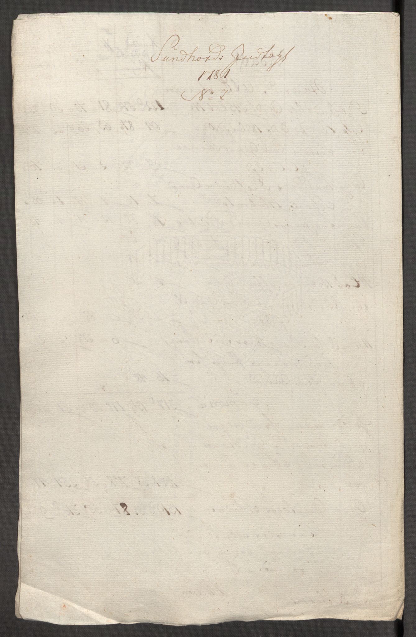 Rentekammeret inntil 1814, Reviderte regnskaper, Fogderegnskap, RA/EA-4092/R48/L3097: Fogderegnskap Sunnhordland og Hardanger, 1781, p. 56
