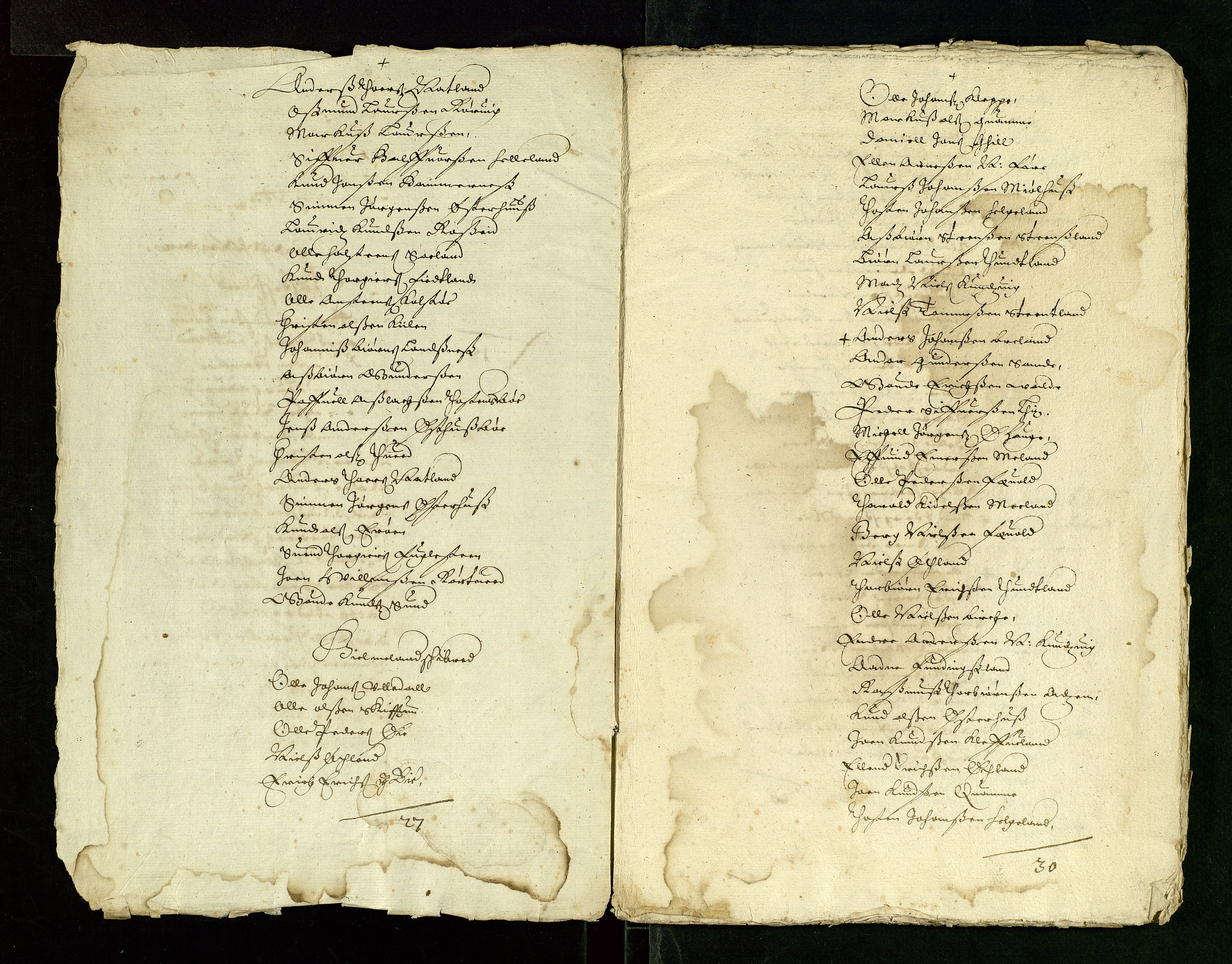 Stavanger len, AV/SAST-A-101870/Ob/L0025: Diverse, 1644-1661, p. 195