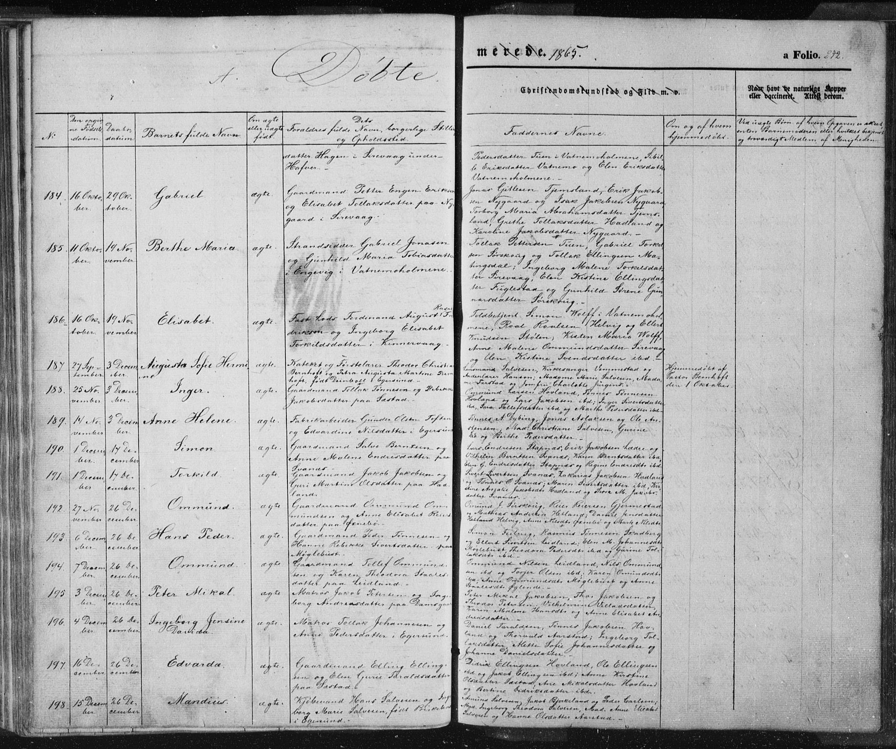 Eigersund sokneprestkontor, AV/SAST-A-101807/S08/L0012: Parish register (official) no. A 12.1, 1850-1865, p. 242