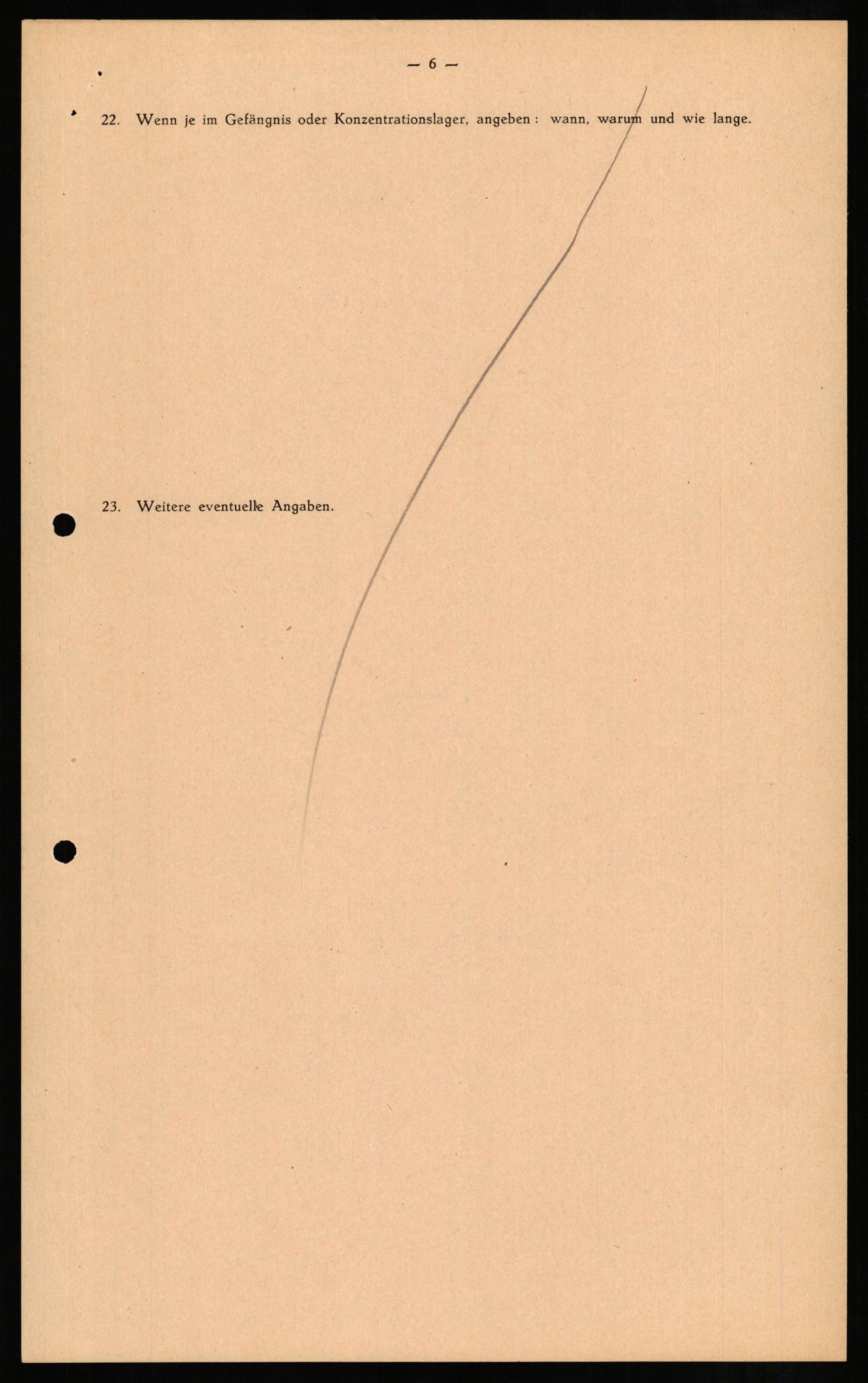 Forsvaret, Forsvarets overkommando II, RA/RAFA-3915/D/Db/L0011: CI Questionaires. Tyske okkupasjonsstyrker i Norge. Tyskere., 1945-1946, p. 76