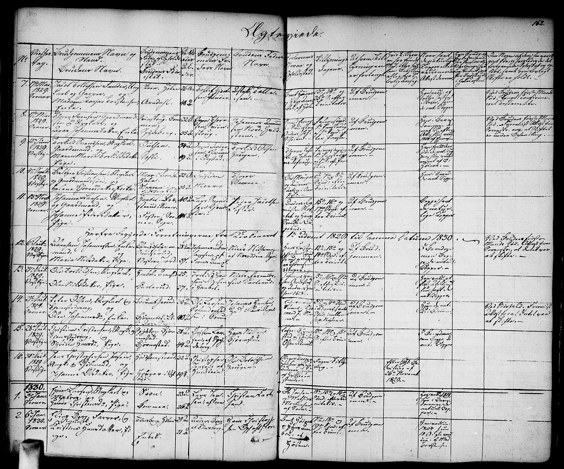 Vestby prestekontor Kirkebøker, AV/SAO-A-10893/F/Fa/L0006: Parish register (official) no. I 6, 1827-1849, p. 162