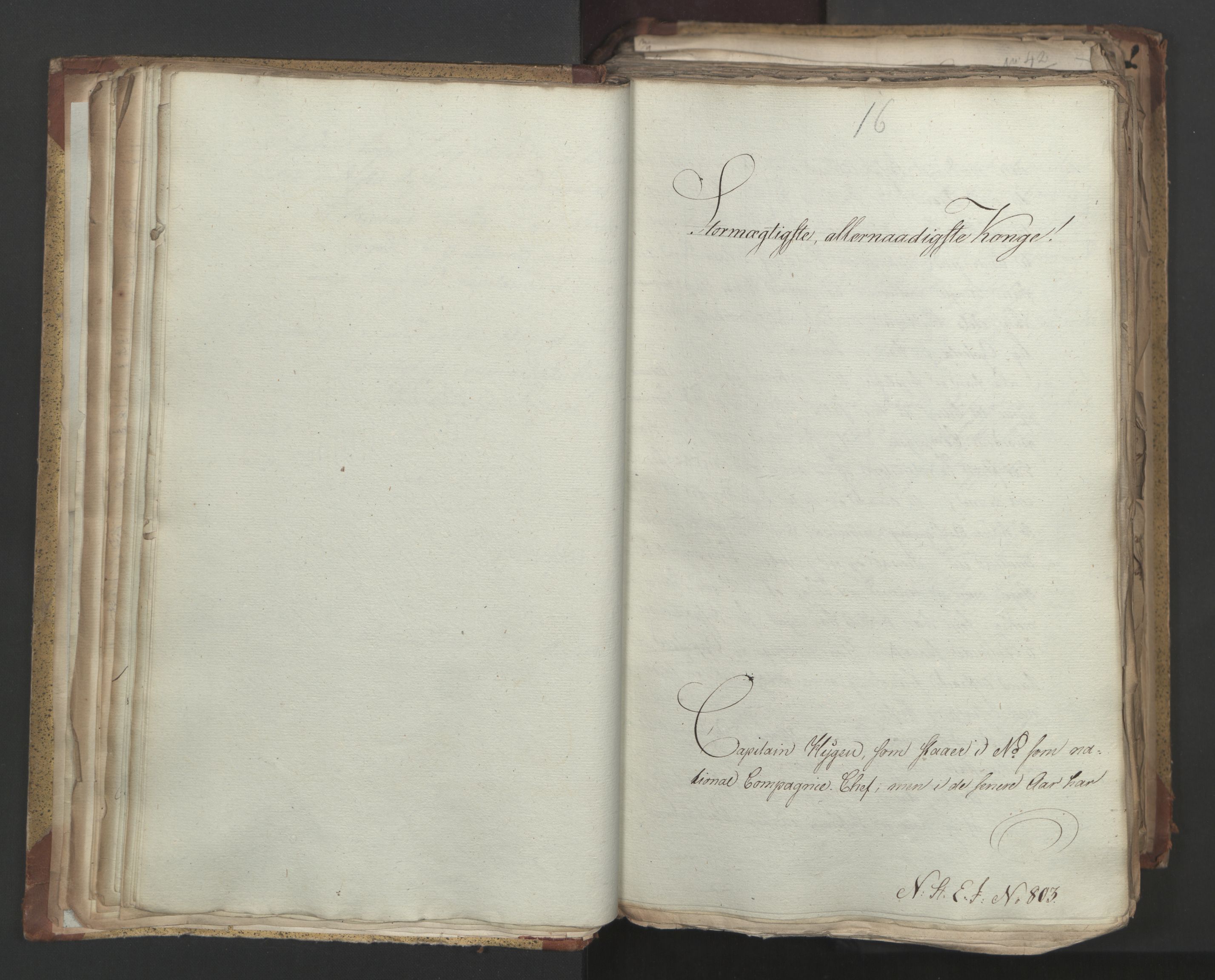 Statsrådsavdelingen i Stockholm, AV/RA-S-1003/D/Da/L0004: Regjeringsinnstillinger nr. 788-999, 1815, p. 39