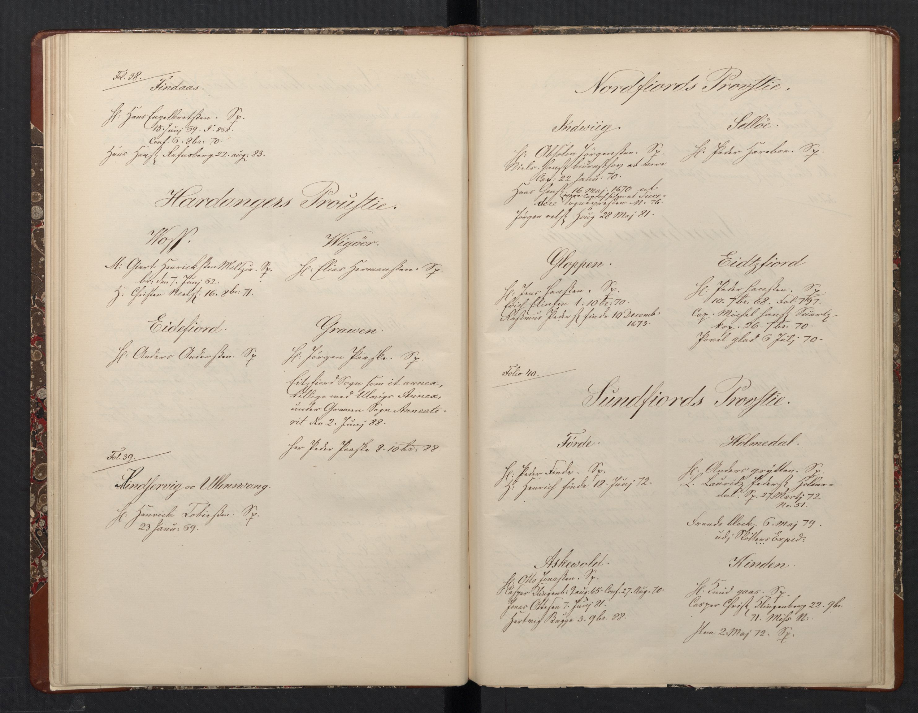 Avskriftsamlingen, AV/RA-EA-4022/F/Fa/L0101: Kalls- og ekspektansebrev på prestekall i Norge med Island og Færøyene i 17. og 18. århundre , 1670-1846, p. 26
