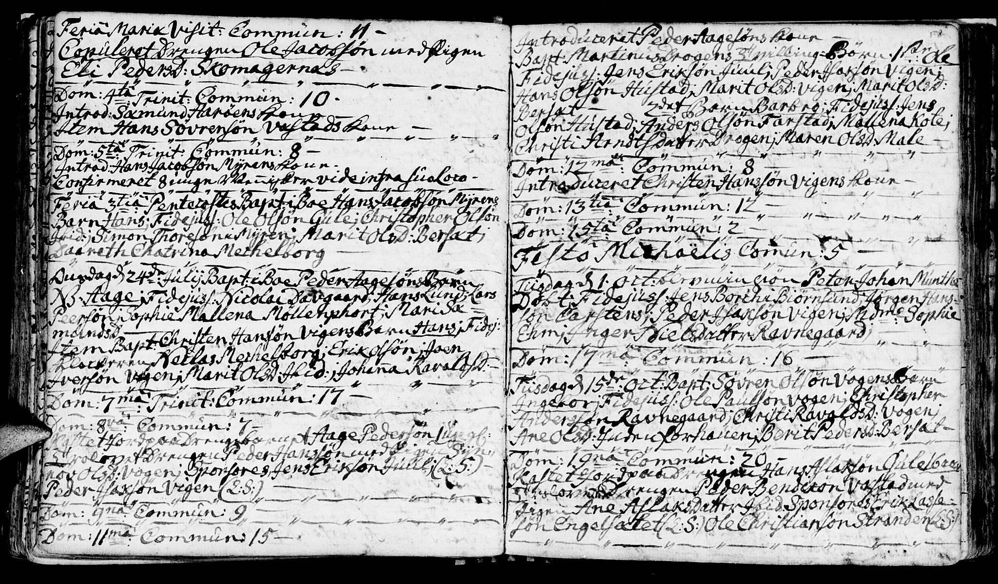 Ministerialprotokoller, klokkerbøker og fødselsregistre - Møre og Romsdal, AV/SAT-A-1454/566/L0760: Parish register (official) no. 566A01, 1739-1766, p. 58