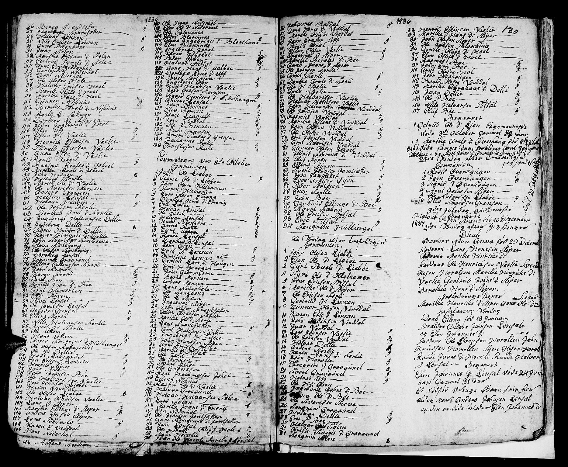 Ministerialprotokoller, klokkerbøker og fødselsregistre - Sør-Trøndelag, SAT/A-1456/679/L0921: Parish register (copy) no. 679C01, 1792-1840, p. 130