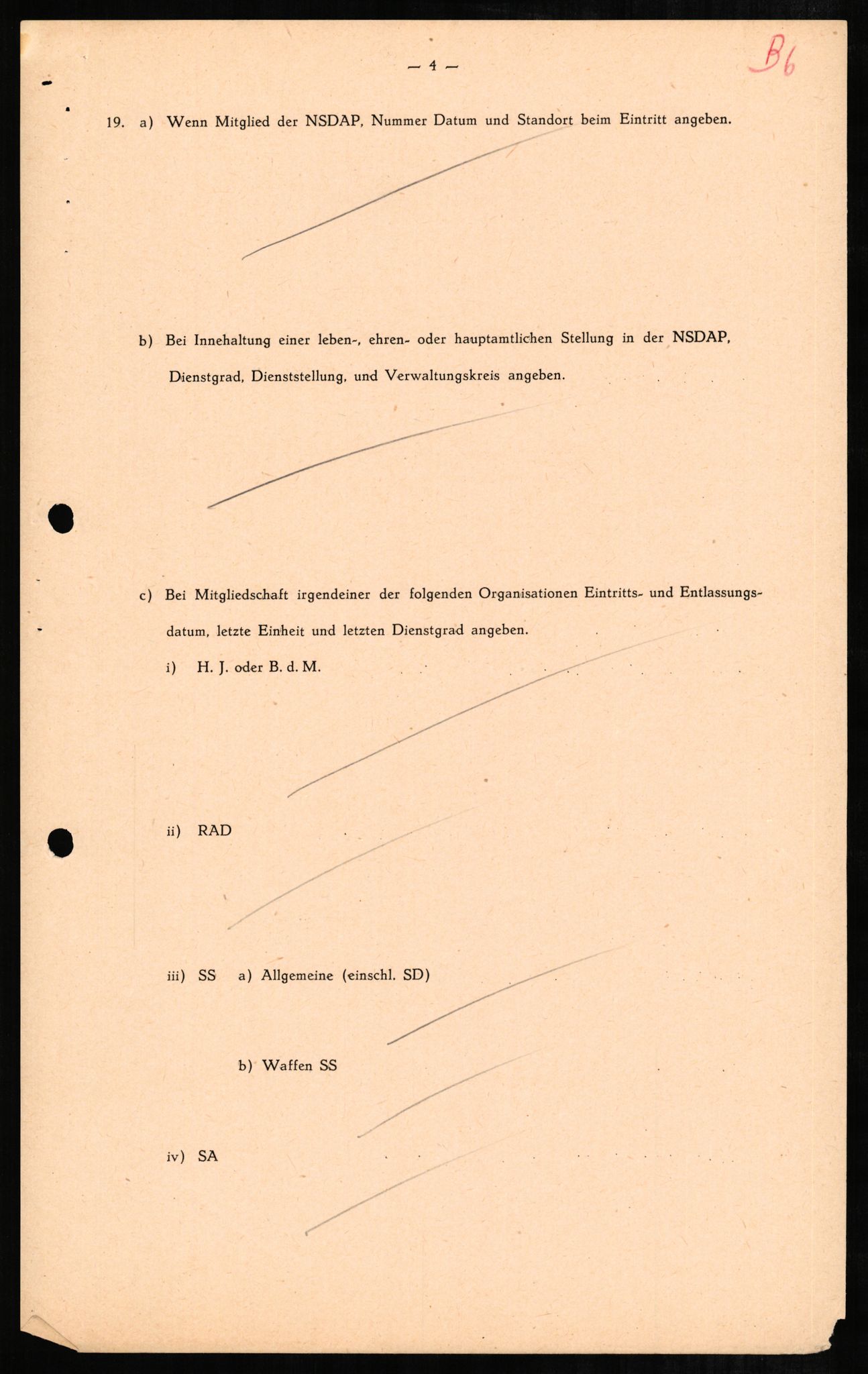 Forsvaret, Forsvarets overkommando II, AV/RA-RAFA-3915/D/Db/L0004: CI Questionaires. Tyske okkupasjonsstyrker i Norge. Tyskere., 1945-1946, p. 68