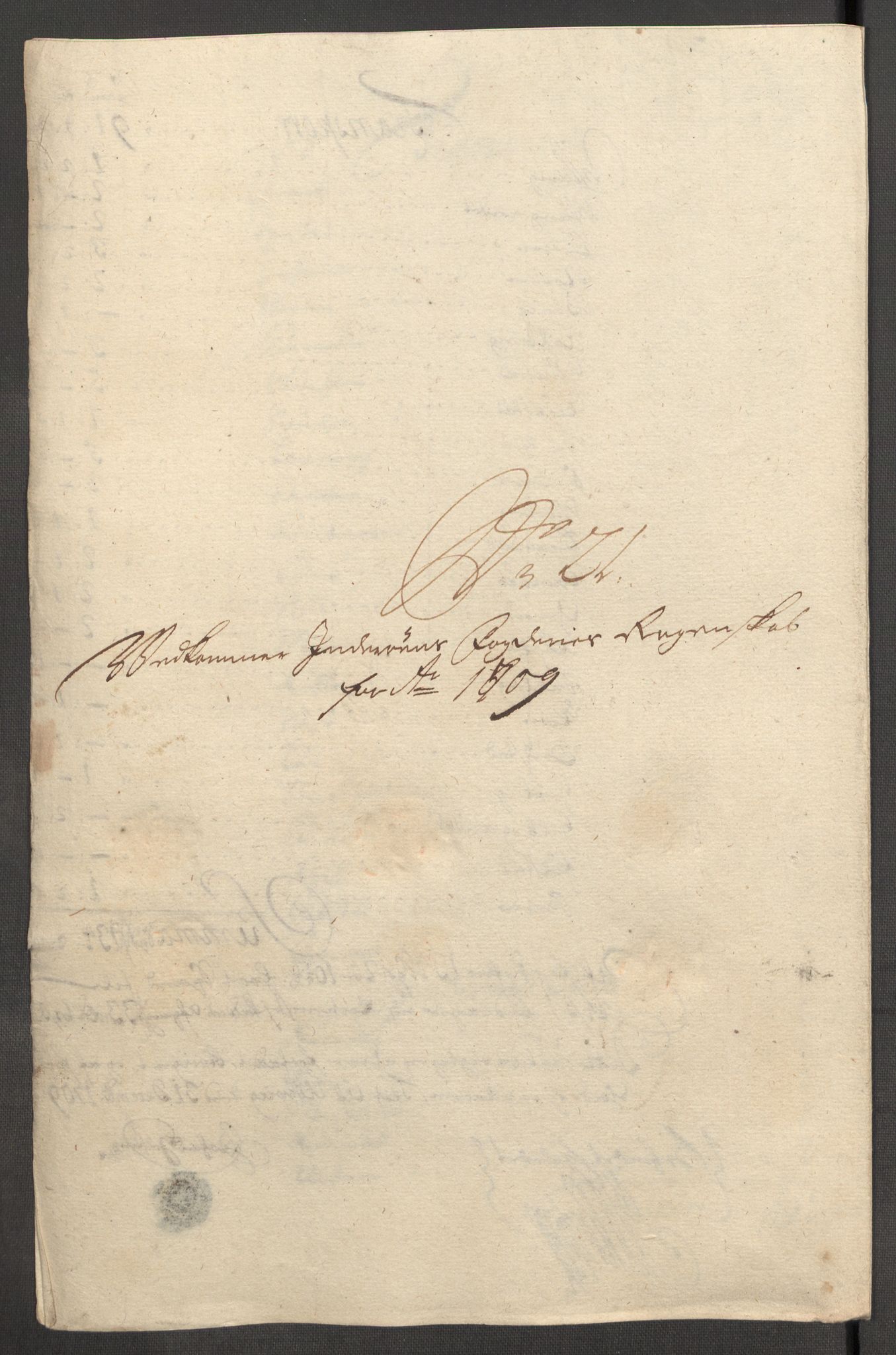 Rentekammeret inntil 1814, Reviderte regnskaper, Fogderegnskap, RA/EA-4092/R63/L4317: Fogderegnskap Inderøy, 1709, p. 234