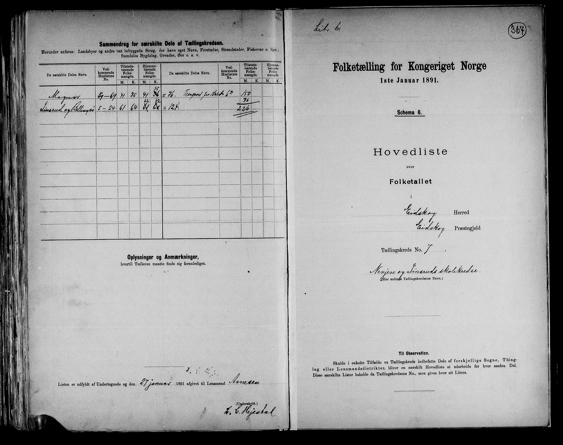 RA, 1891 census for 0420 Eidskog, 1891, p. 24