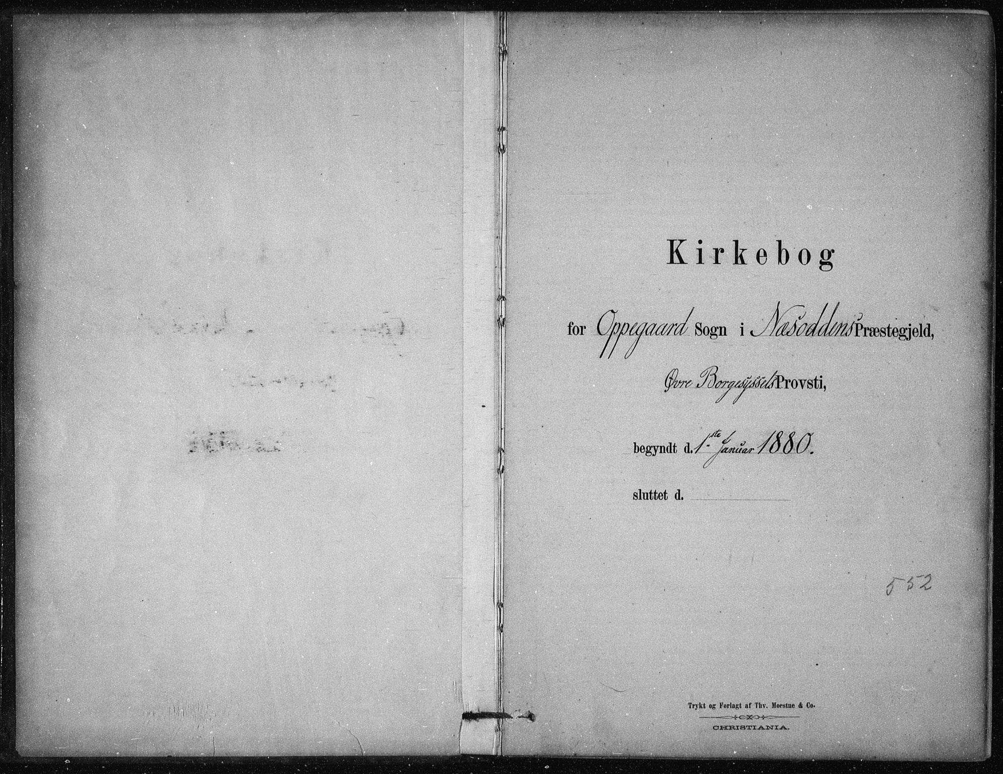 Nesodden prestekontor Kirkebøker, AV/SAO-A-10013/F/Fb/L0001: Parish register (official) no. II 1, 1880-1915