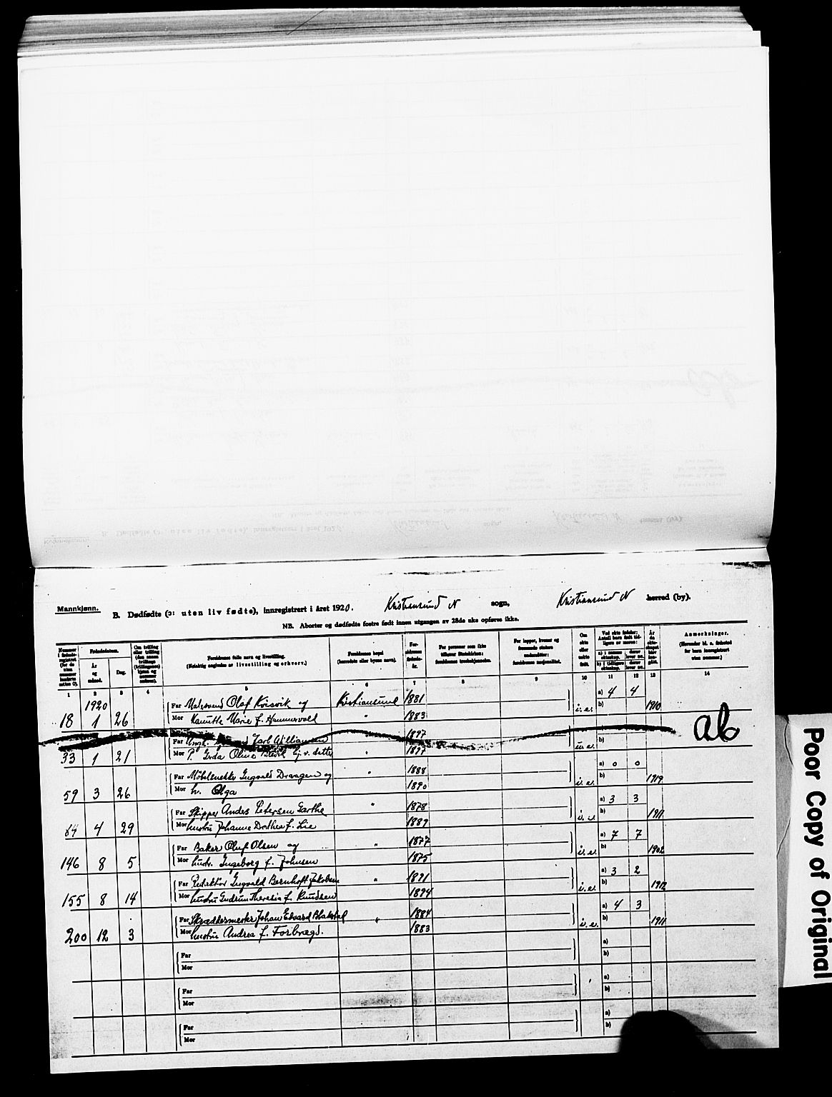 Ministerialprotokoller, klokkerbøker og fødselsregistre - Møre og Romsdal, SAT/A-1454/572/L0861: Parish register (official) no. 572D05, 1913-1920