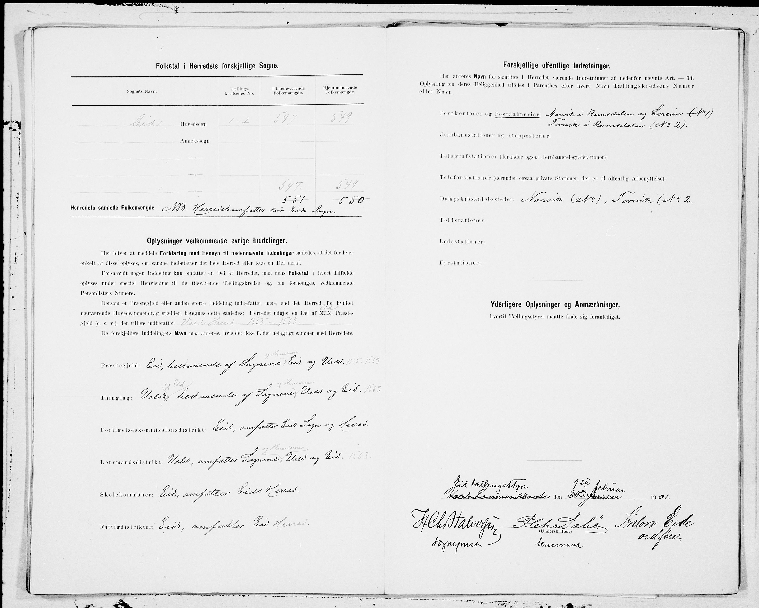 SAT, 1900 census for Eid, 1900, p. 7