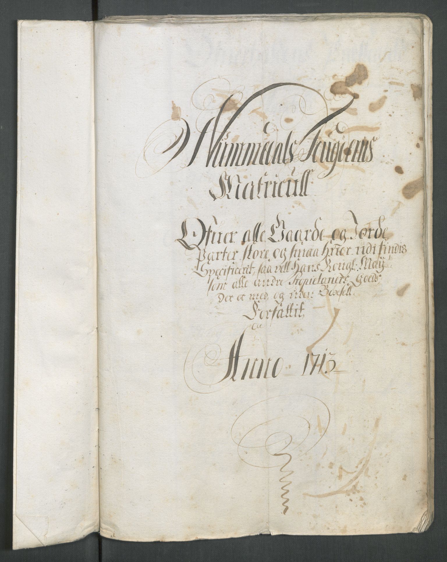 Rentekammeret inntil 1814, Reviderte regnskaper, Fogderegnskap, RA/EA-4092/R64/L4434: Fogderegnskap Namdal, 1713, p. 13