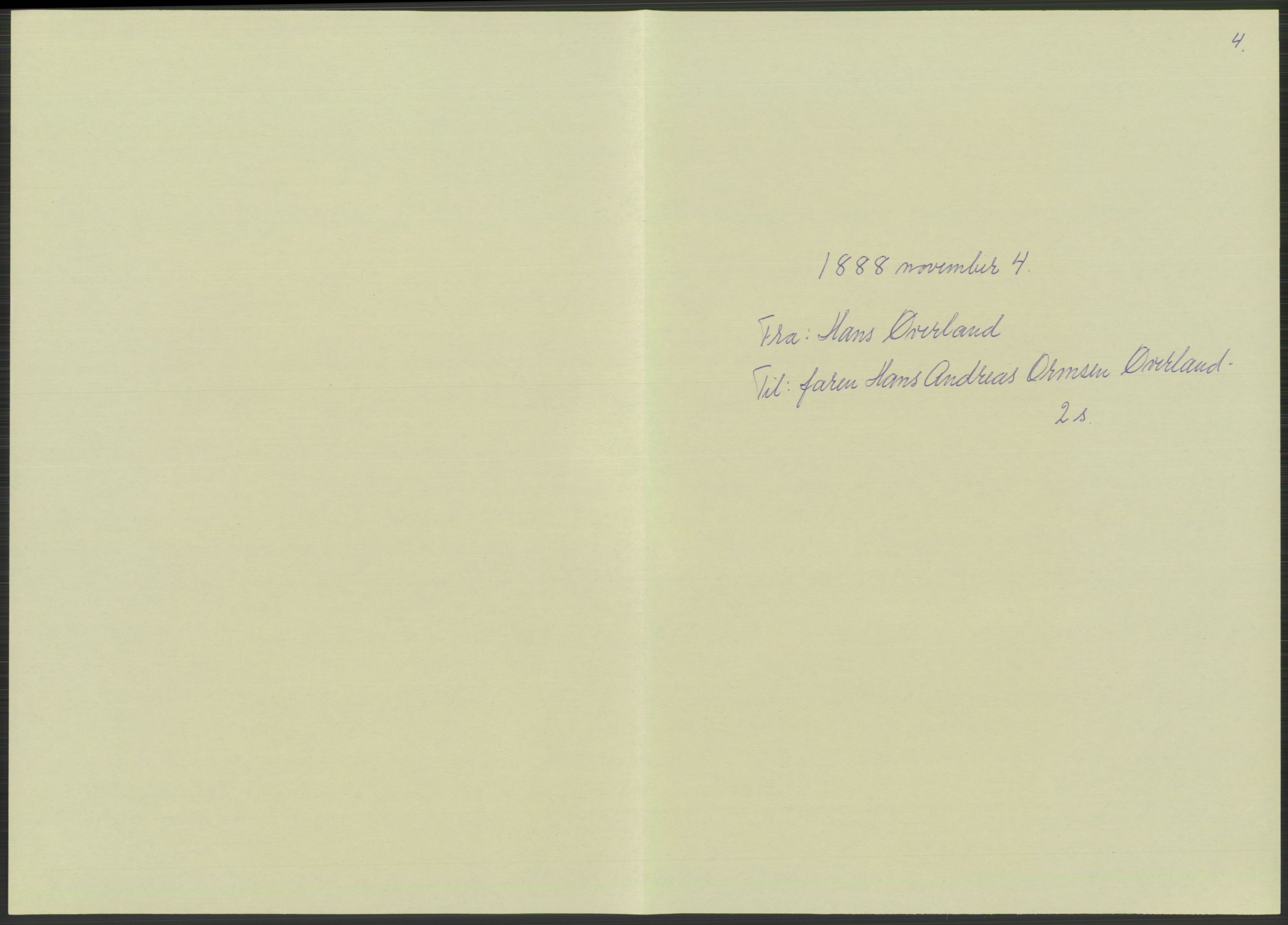 Samlinger til kildeutgivelse, Amerikabrevene, AV/RA-EA-4057/F/L0030: Innlån fra Rogaland: Vatnaland - Øverland, 1838-1914, p. 731