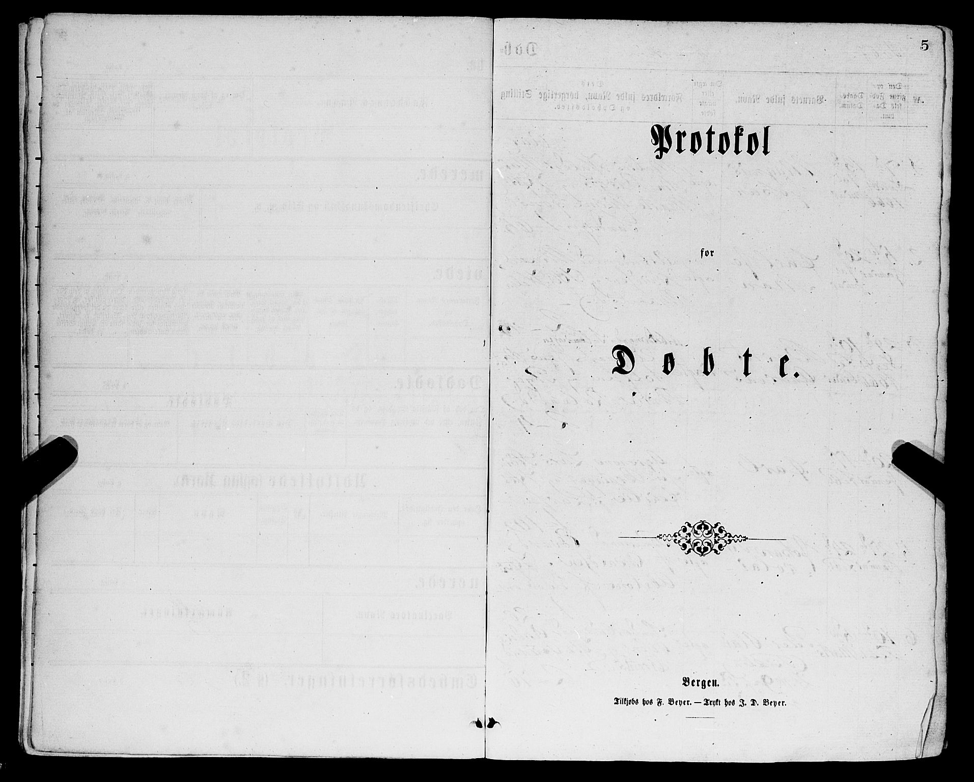 Sandviken Sokneprestembete, SAB/A-77601/H/Ha/L0001: Parish register (official) no. A 1, 1867-1877, p. 5