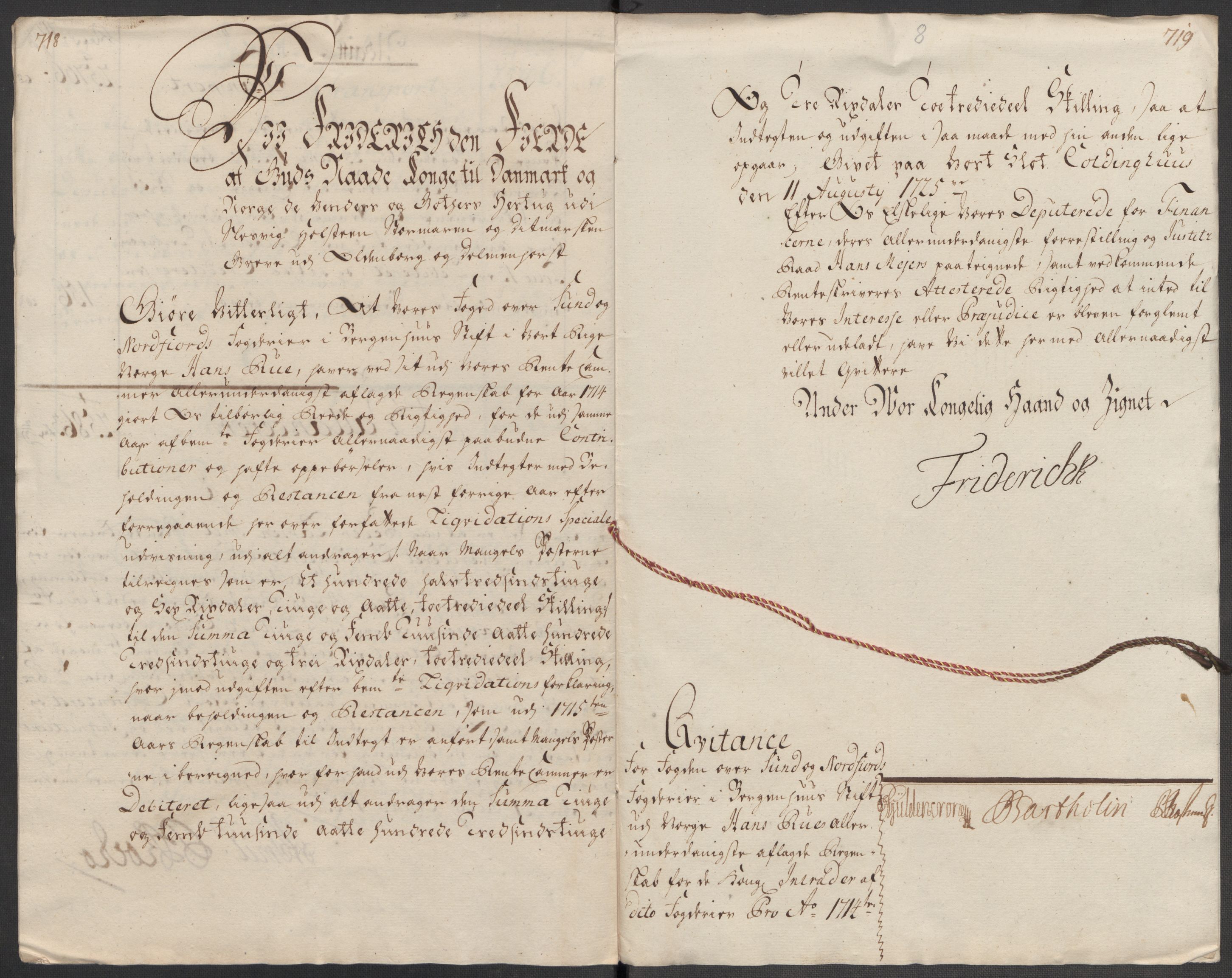 Rentekammeret inntil 1814, Reviderte regnskaper, Fogderegnskap, AV/RA-EA-4092/R53/L3438: Fogderegnskap Sunn- og Nordfjord, 1714, p. 19