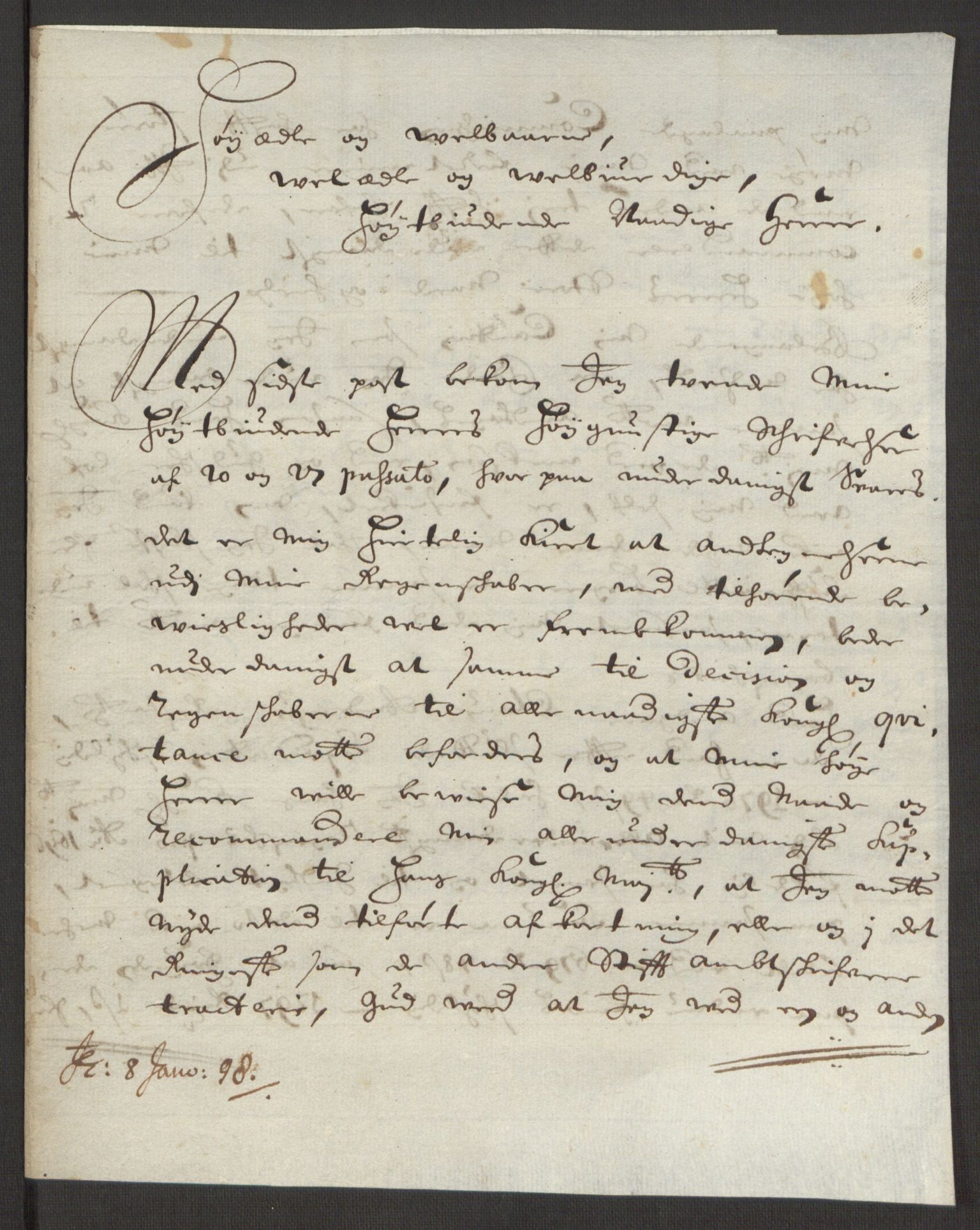 Rentekammeret inntil 1814, Reviderte regnskaper, Fogderegnskap, AV/RA-EA-4092/R40/L2444: Fogderegnskap Råbyggelag, 1693-1696, p. 381