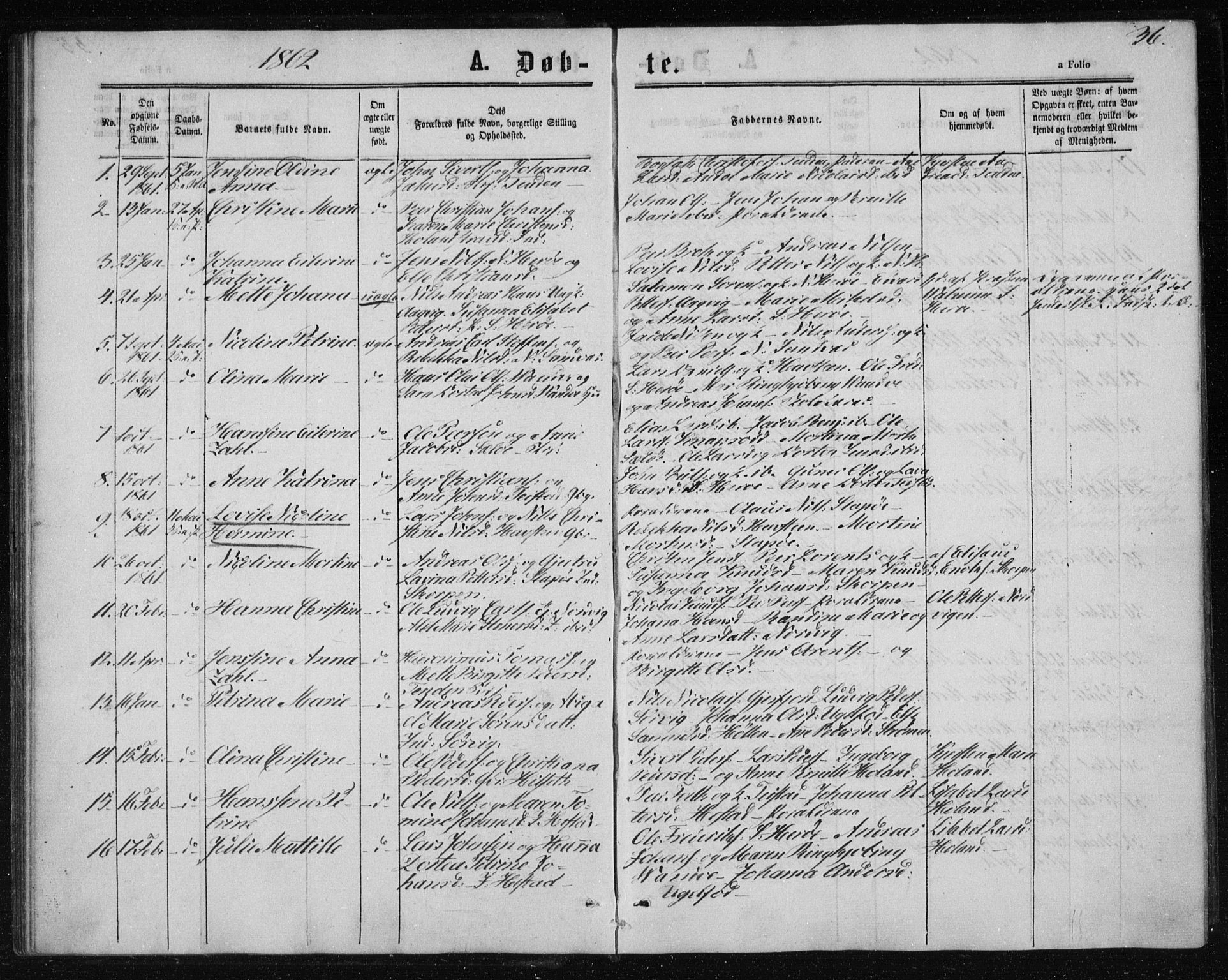 Ministerialprotokoller, klokkerbøker og fødselsregistre - Nordland, SAT/A-1459/834/L0505: Parish register (official) no. 834A03, 1862-1871, p. 36