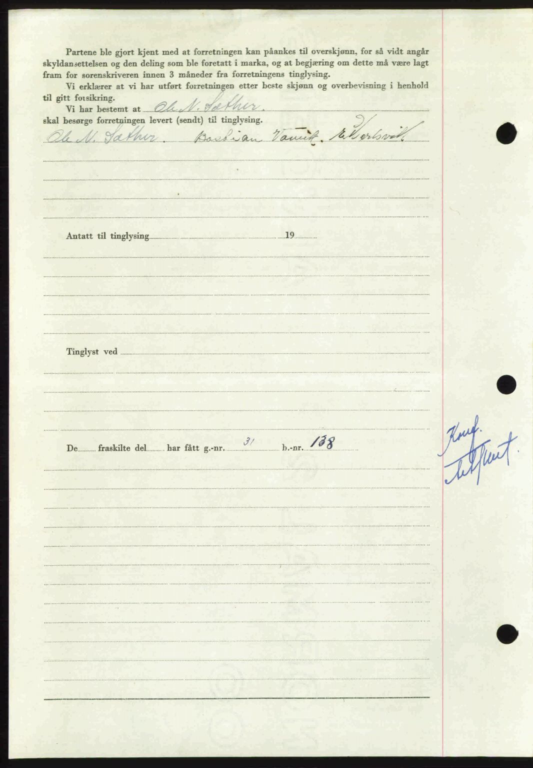 Nordmøre sorenskriveri, AV/SAT-A-4132/1/2/2Ca: Mortgage book no. A114, 1950-1950, Diary no: : 897/1950