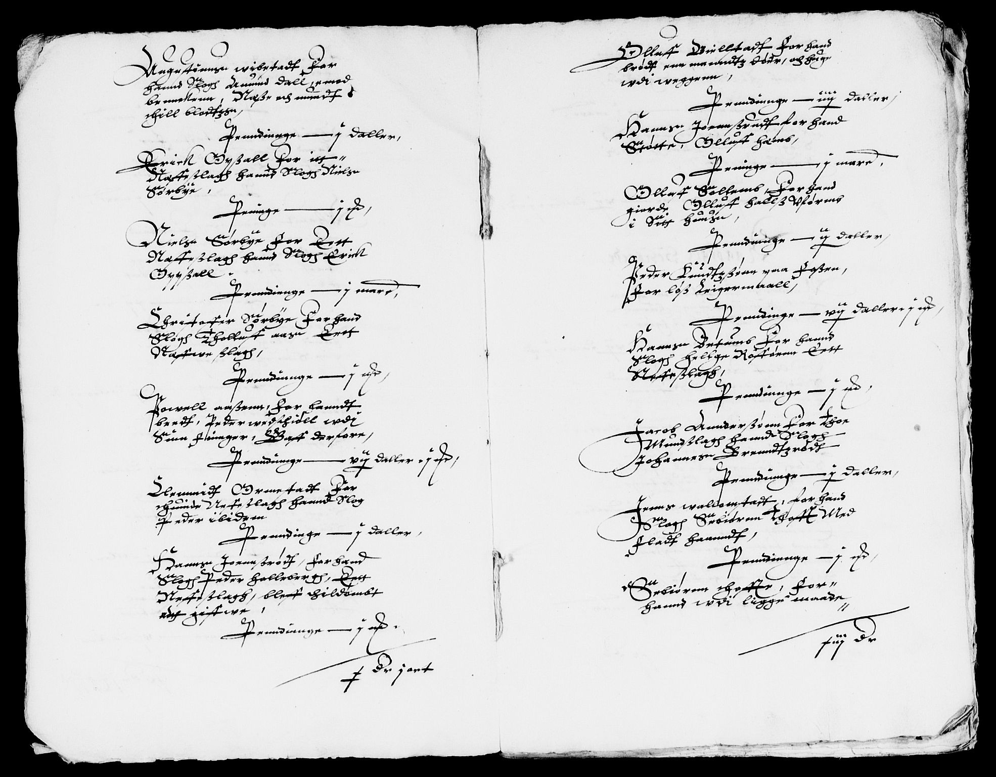 Rentekammeret inntil 1814, Reviderte regnskaper, Lensregnskaper, AV/RA-EA-5023/R/Rb/Rbo/L0001: Tønsberg len, 1584-1612