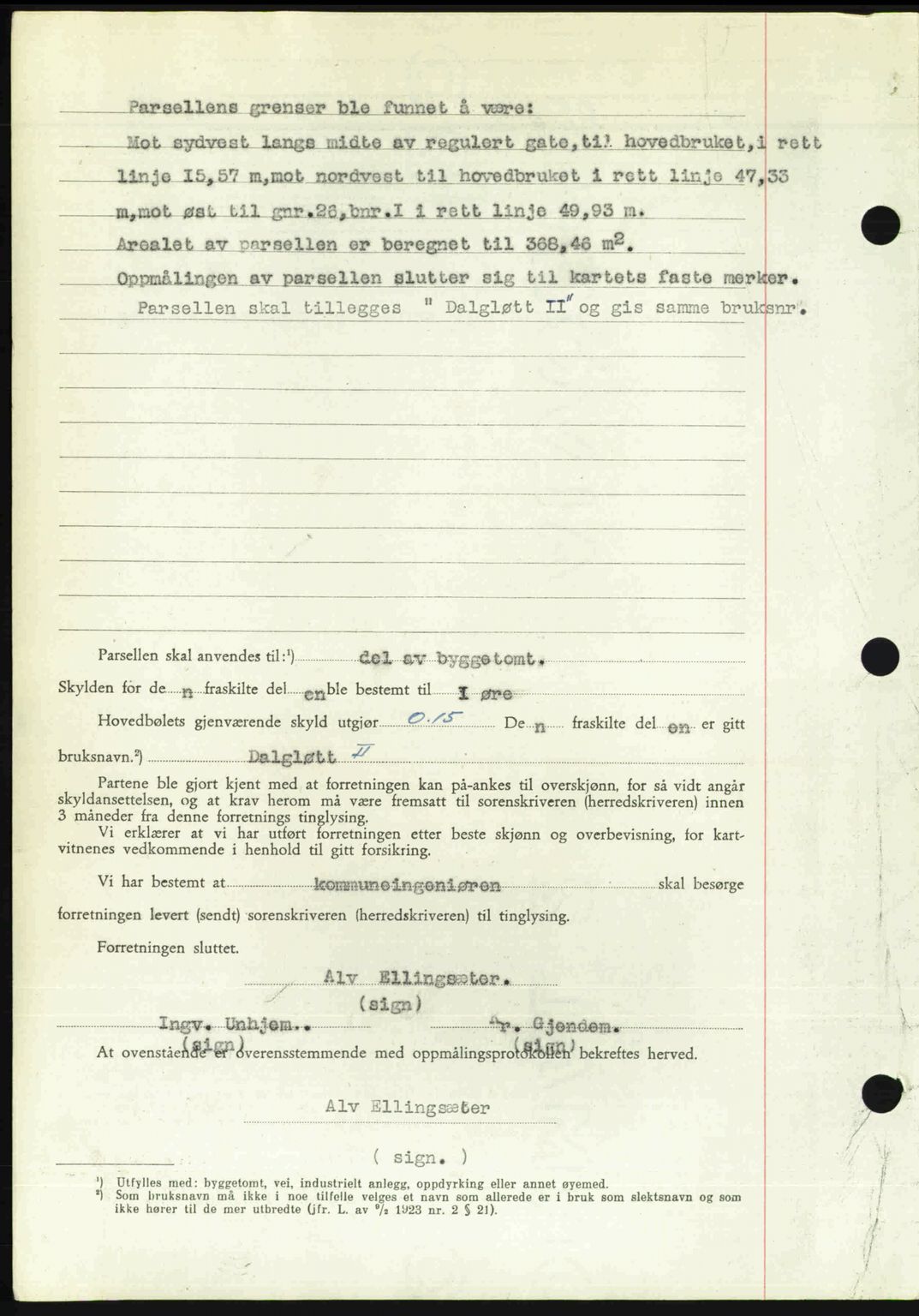 Romsdal sorenskriveri, AV/SAT-A-4149/1/2/2C: Mortgage book no. A26, 1948-1948, Diary no: : 1914/1948