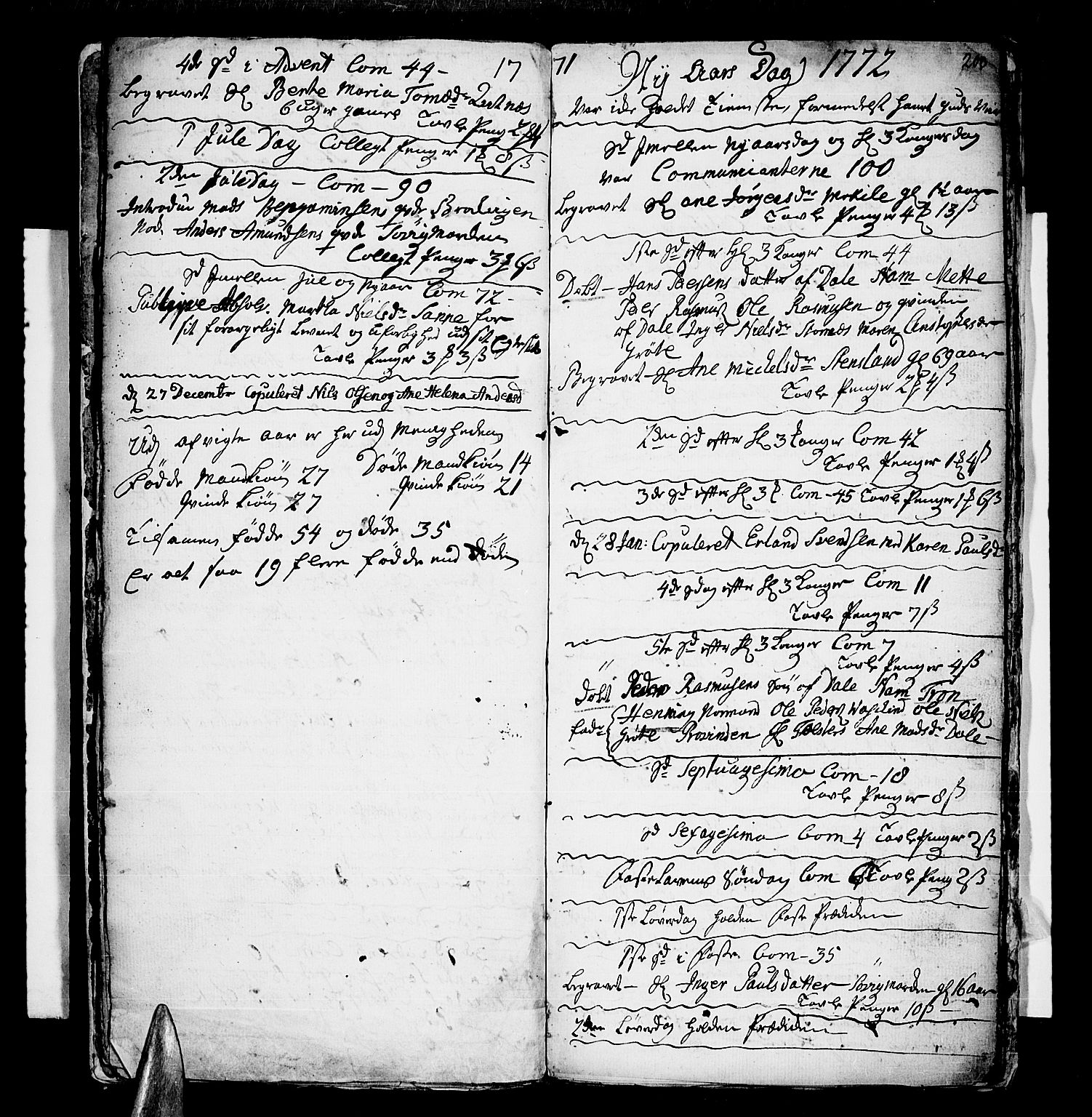 Trondenes sokneprestkontor, SATØ/S-1319/H/Ha/L0001kirke: Parish register (official) no. 1, 1744-1777, p. 200