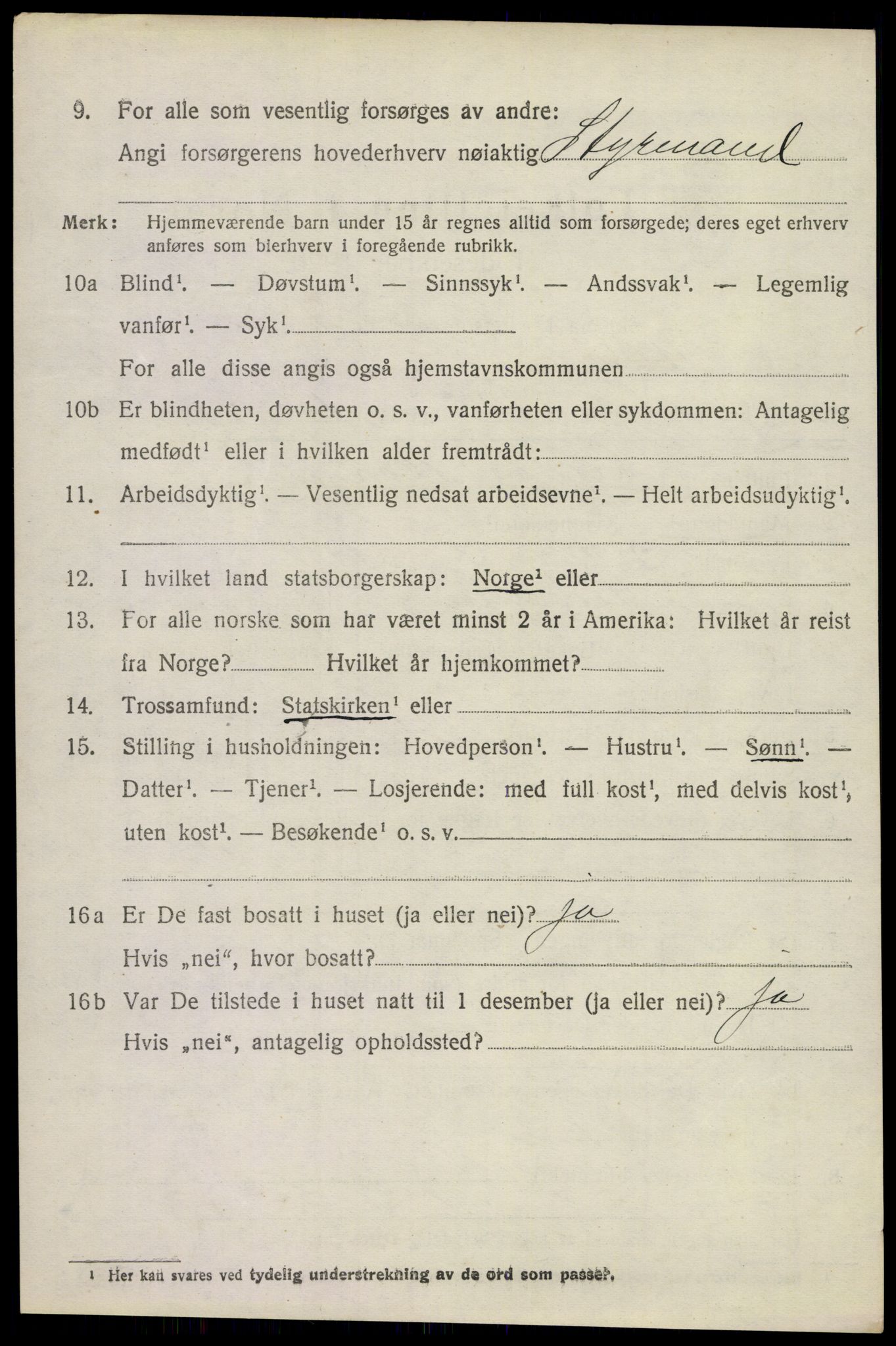 SAKO, 1920 census for Andebu, 1920, p. 5711