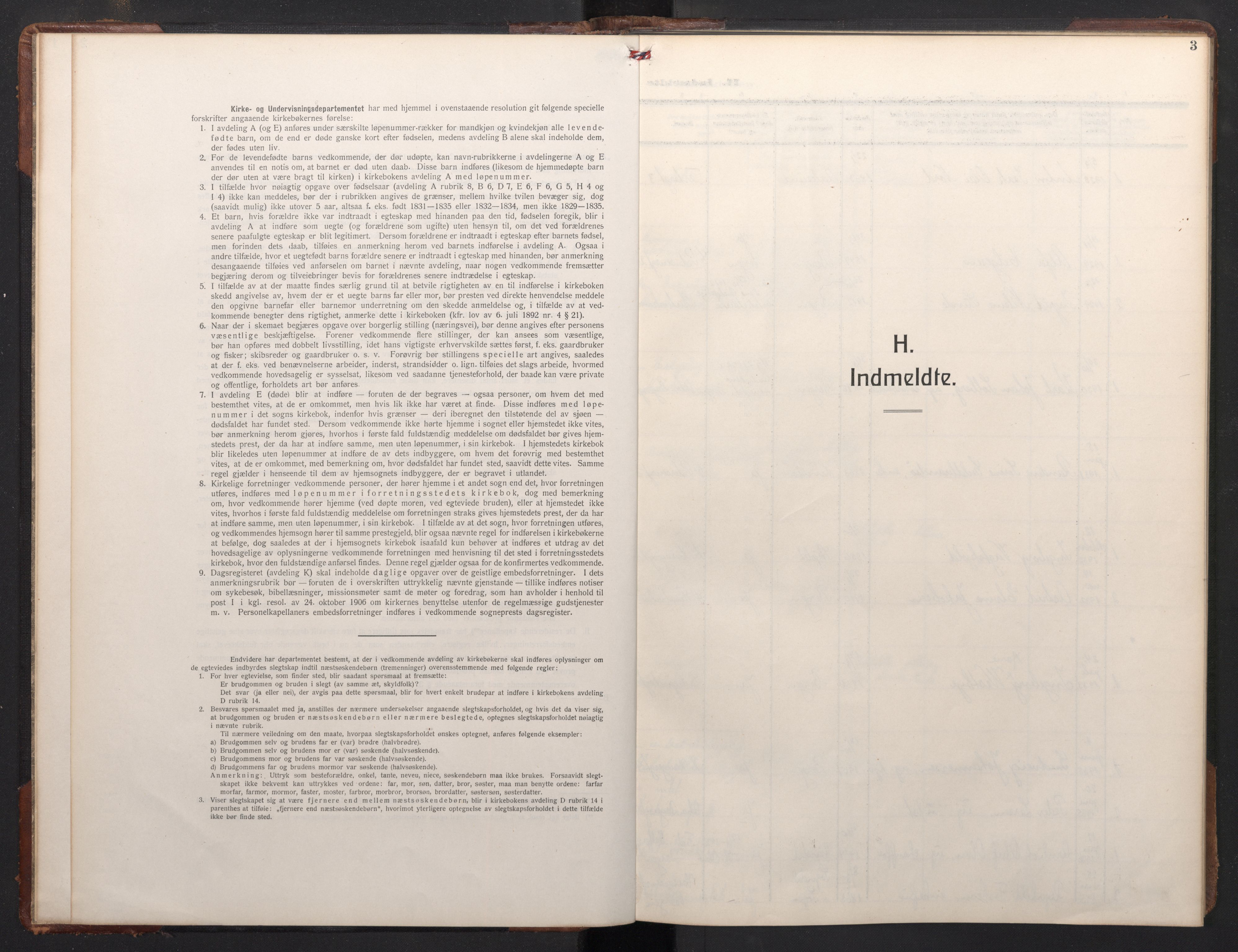 Årstad Sokneprestembete, AV/SAB-A-79301/H/Hab/L0007: Parish register (copy) no. A 7, 1943-1948, p. 2b-3a