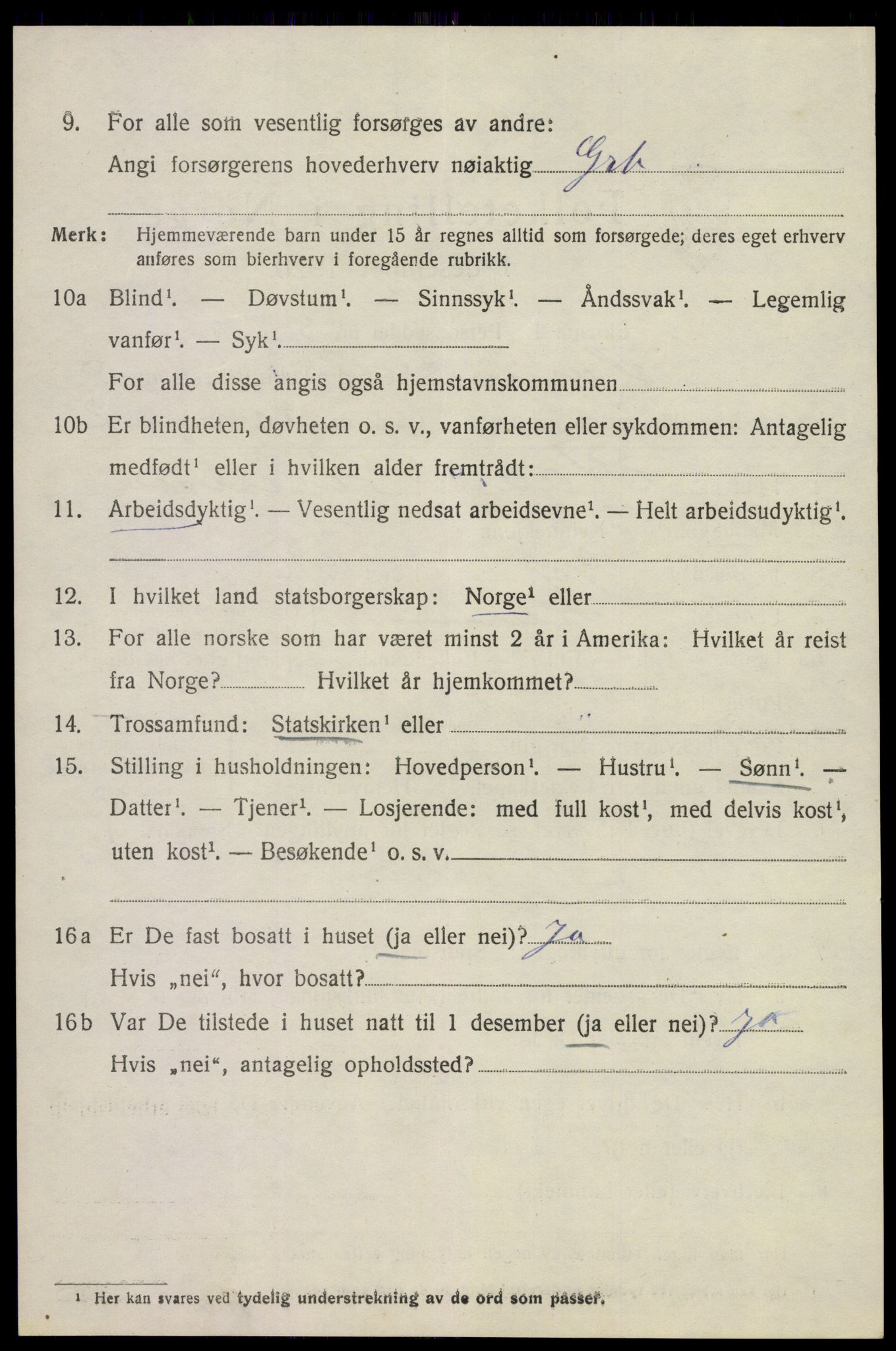 SAKO, 1920 census for Hurum, 1920, p. 6323