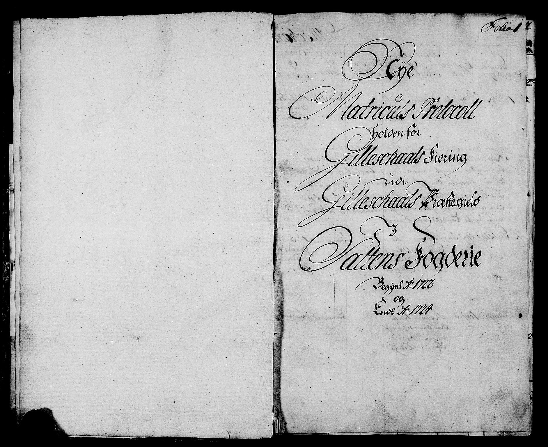 Rentekammeret inntil 1814, Realistisk ordnet avdeling, RA/EA-4070/N/Nb/Nbf/L0172: Salten eksaminasjonsprotokoll, 1723, p. 3