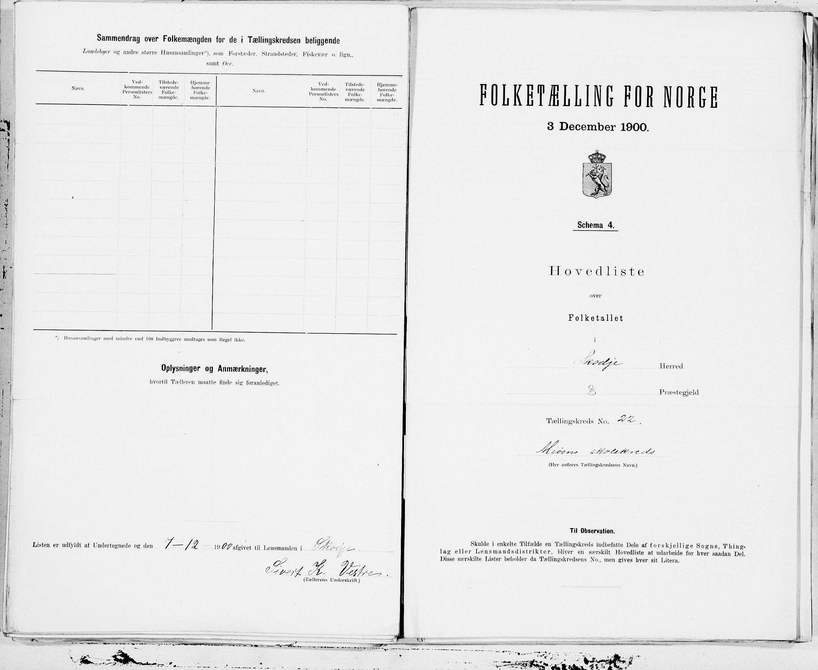 SAT, 1900 census for Skodje, 1900, p. 44