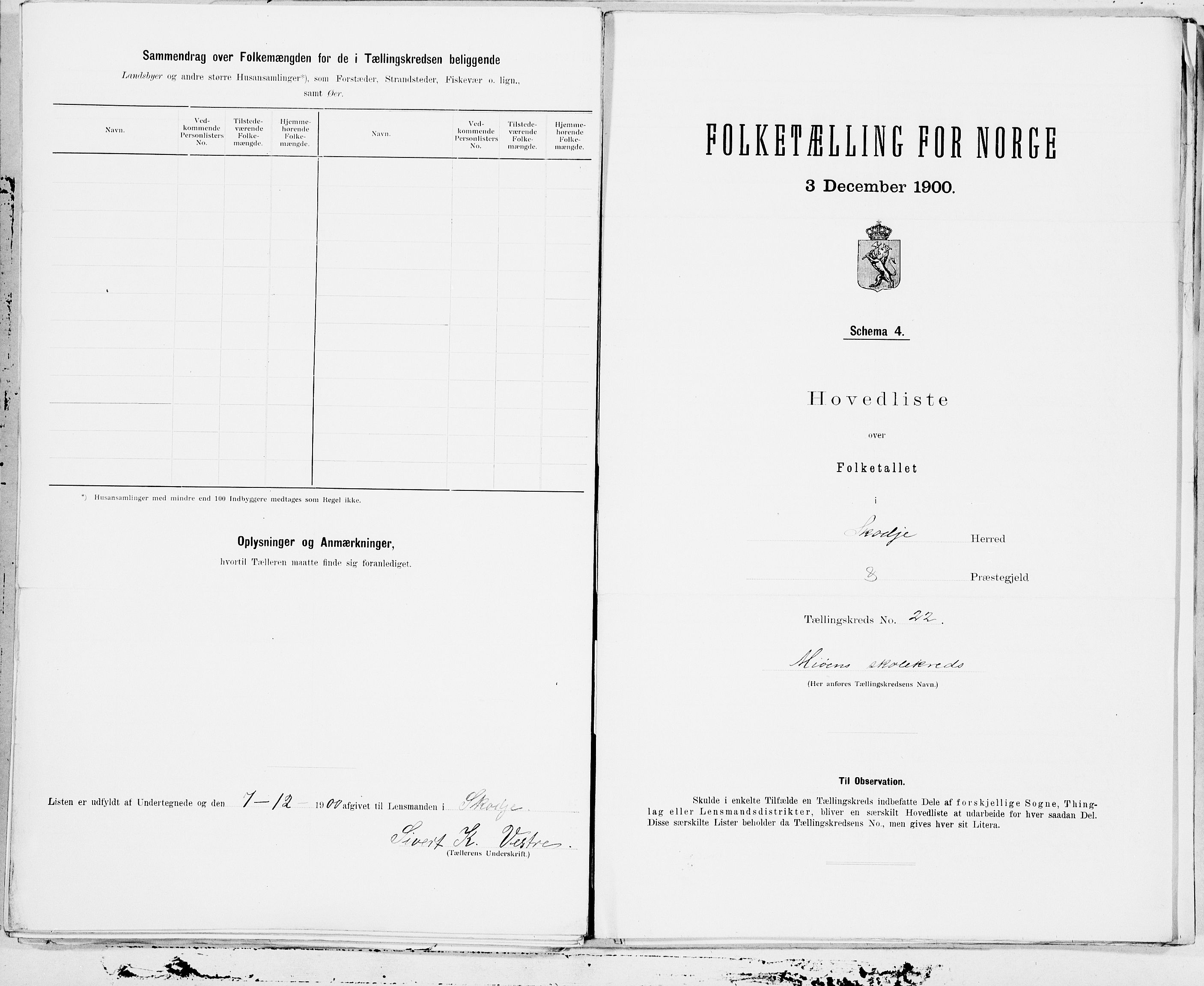 SAT, 1900 census for Skodje, 1900, p. 44