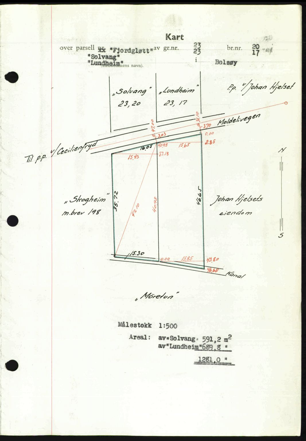 Romsdal sorenskriveri, SAT/A-4149/1/2/2C: Mortgage book no. A24, 1947-1947, Diary no: : 2347/1947