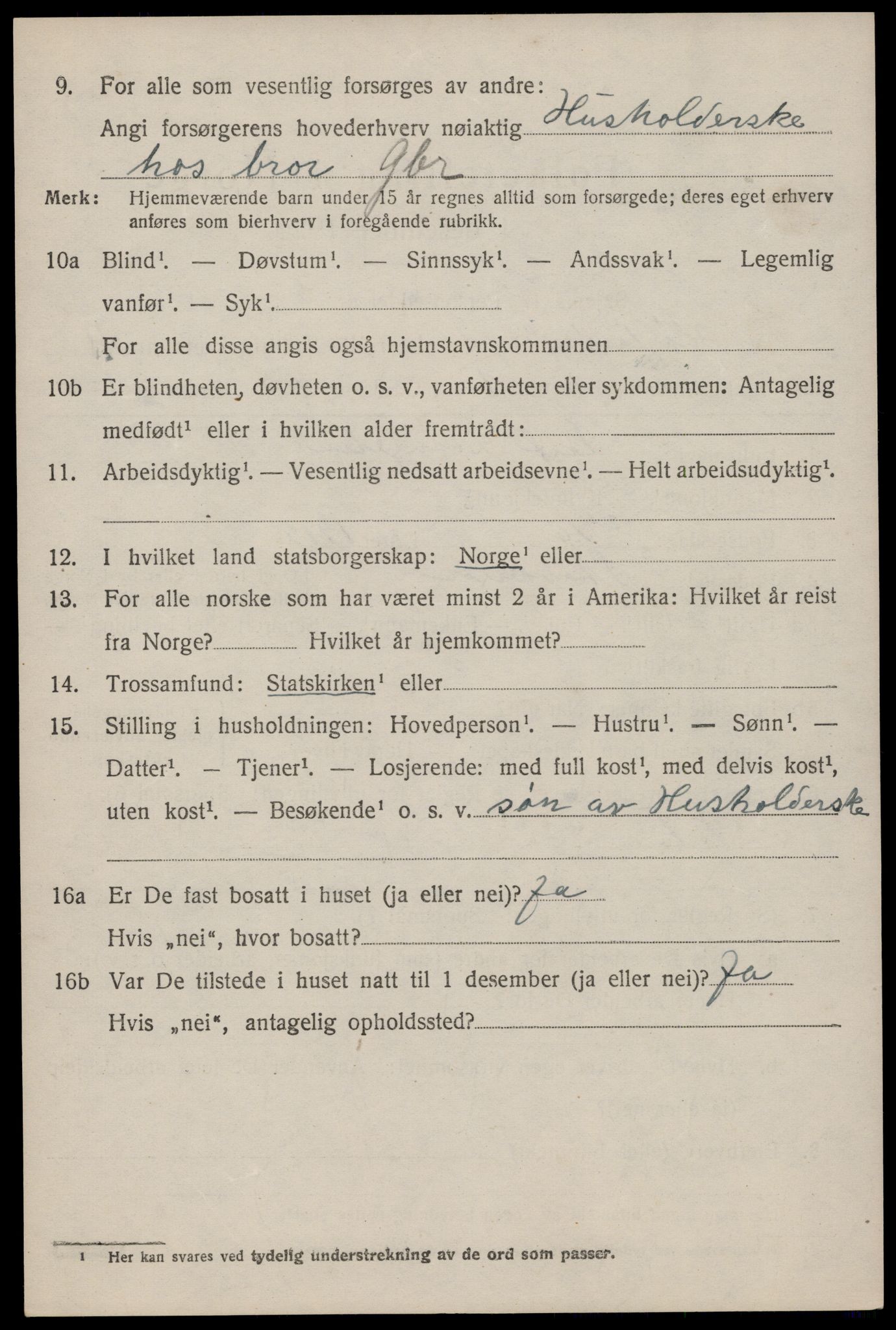 SAST, 1920 census for Høyland, 1920, p. 8671