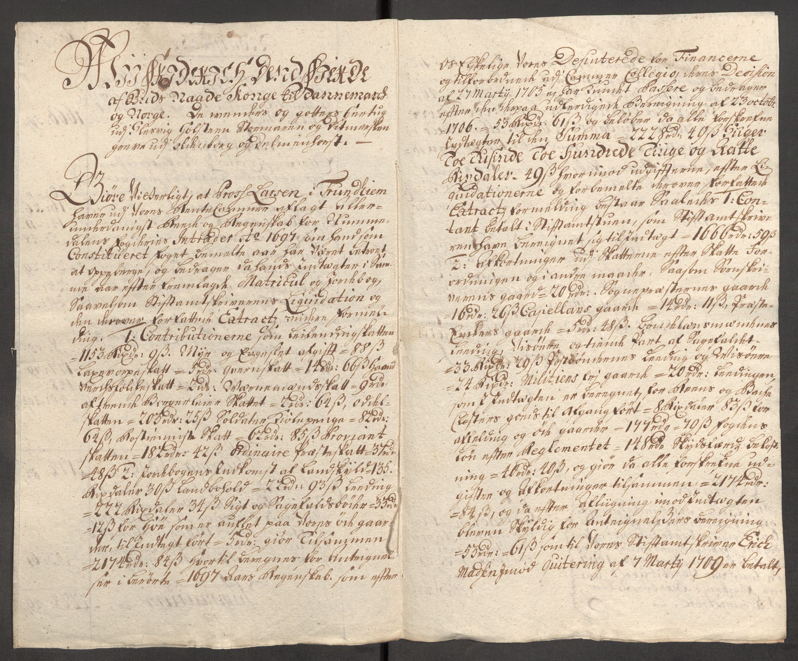 Rentekammeret inntil 1814, Reviderte regnskaper, Fogderegnskap, RA/EA-4092/R64/L4425: Fogderegnskap Namdal, 1696-1698, p. 136
