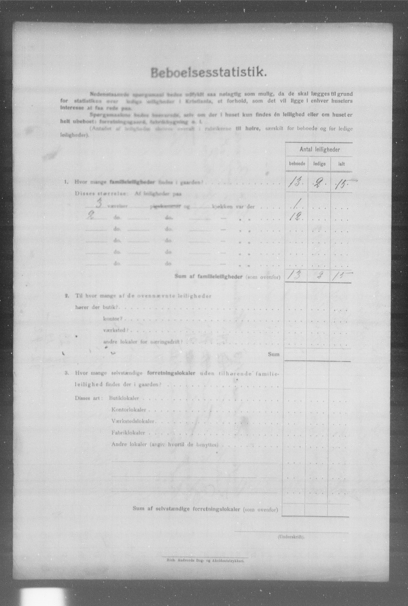 OBA, Municipal Census 1904 for Kristiania, 1904, p. 23503