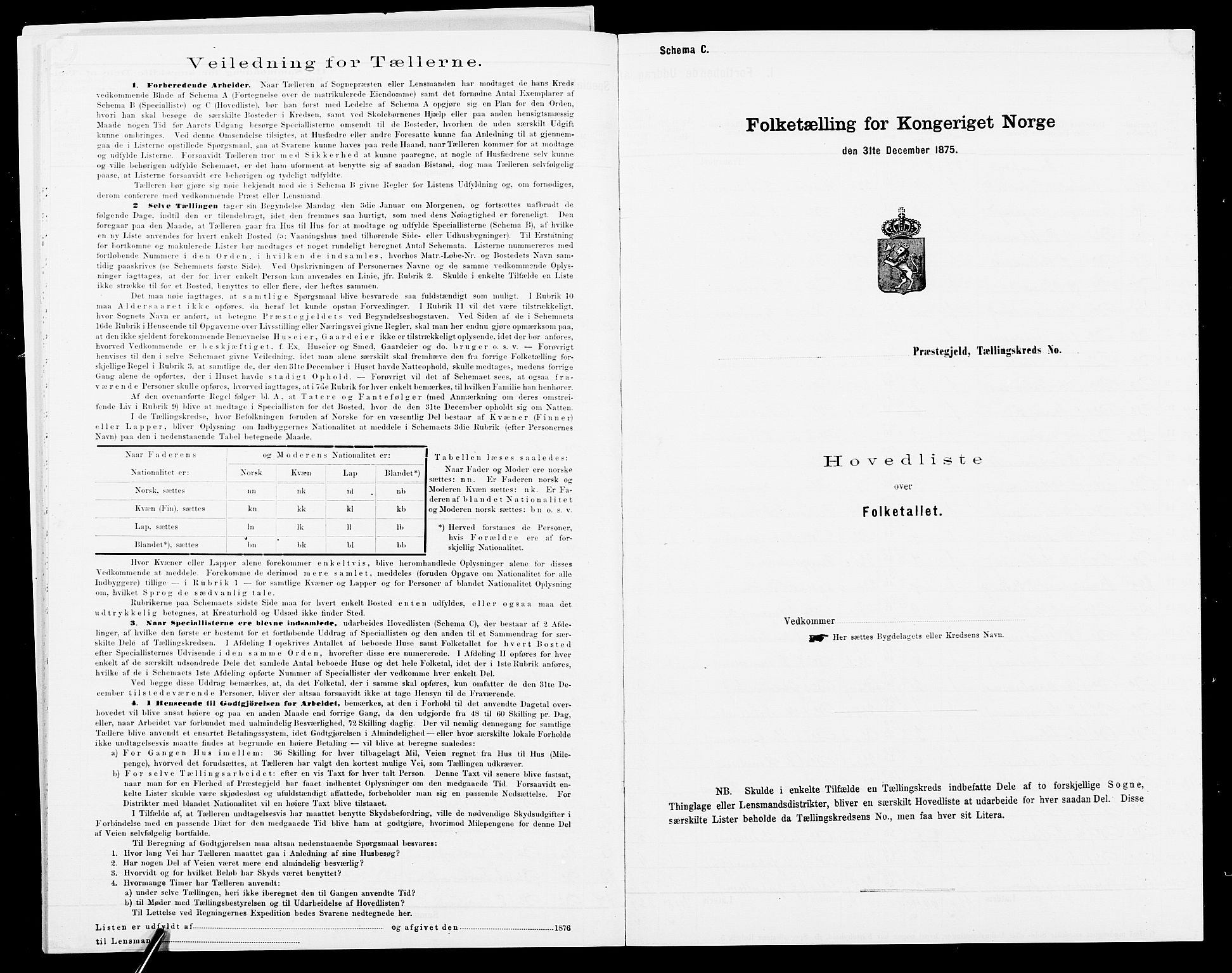 SAK, 1875 census for 0918P Austre Moland, 1875, p. 56