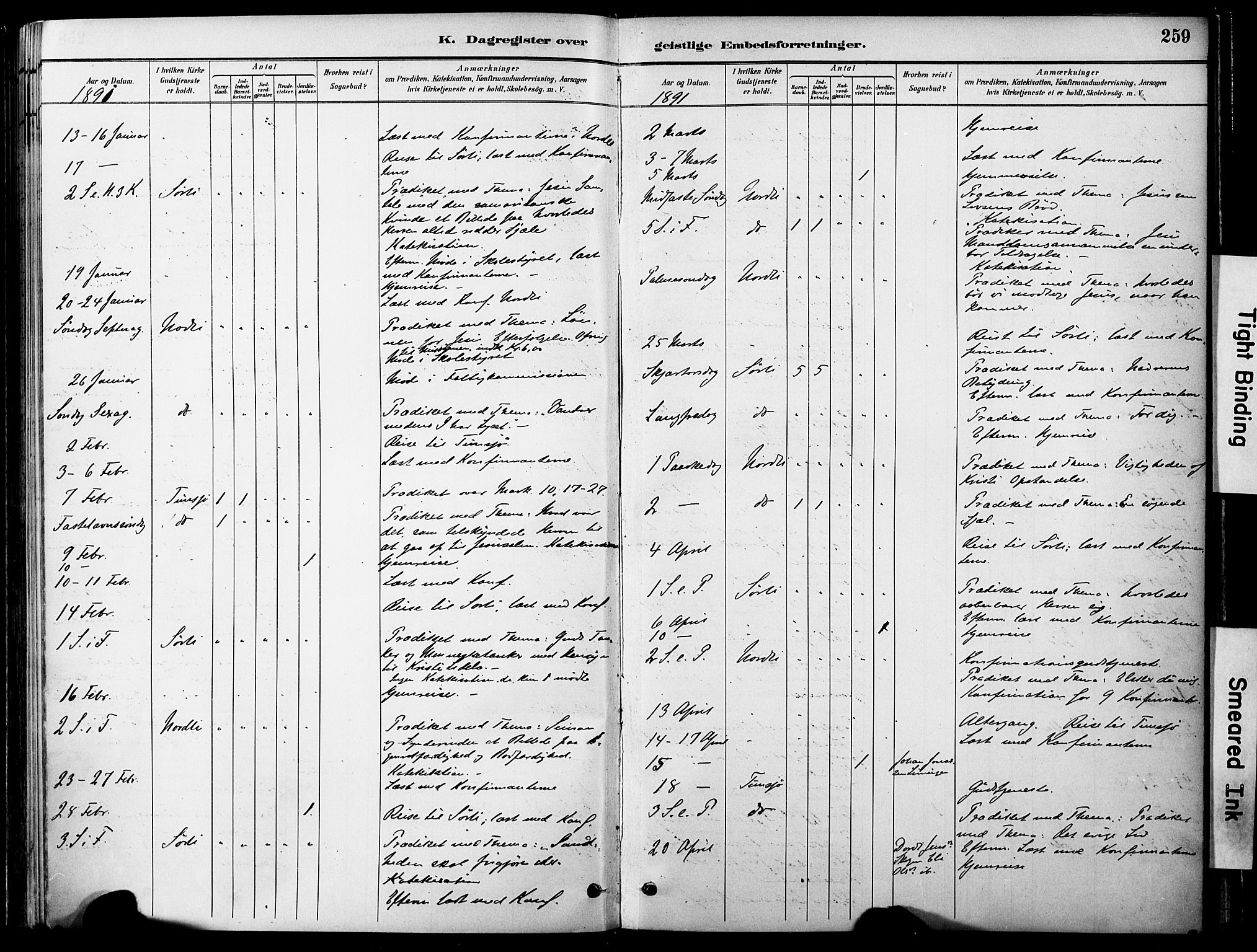 Ministerialprotokoller, klokkerbøker og fødselsregistre - Nord-Trøndelag, SAT/A-1458/755/L0494: Parish register (official) no. 755A03, 1882-1902, p. 259