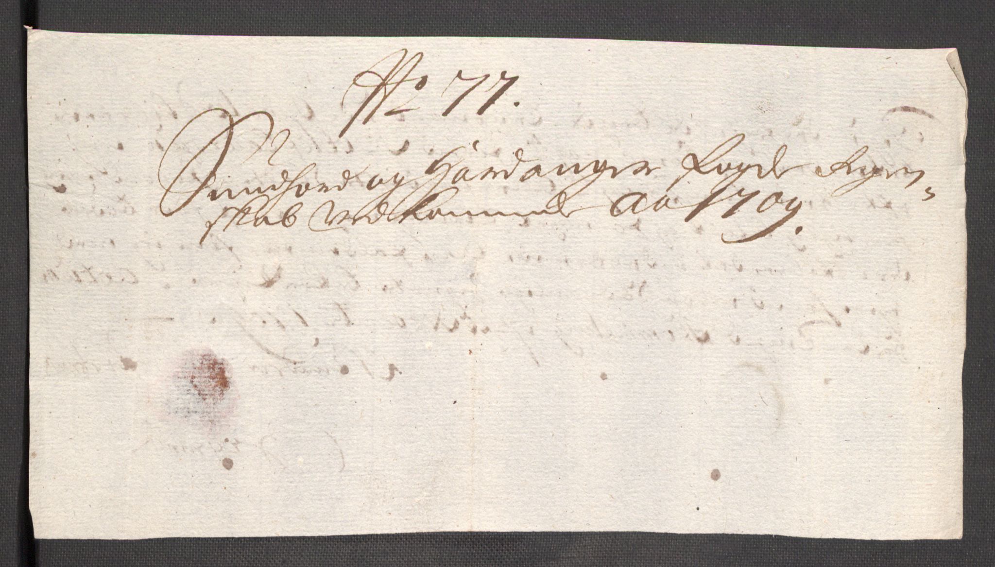 Rentekammeret inntil 1814, Reviderte regnskaper, Fogderegnskap, AV/RA-EA-4092/R48/L2986: Fogderegnskap Sunnhordland og Hardanger, 1709-1710, p. 314