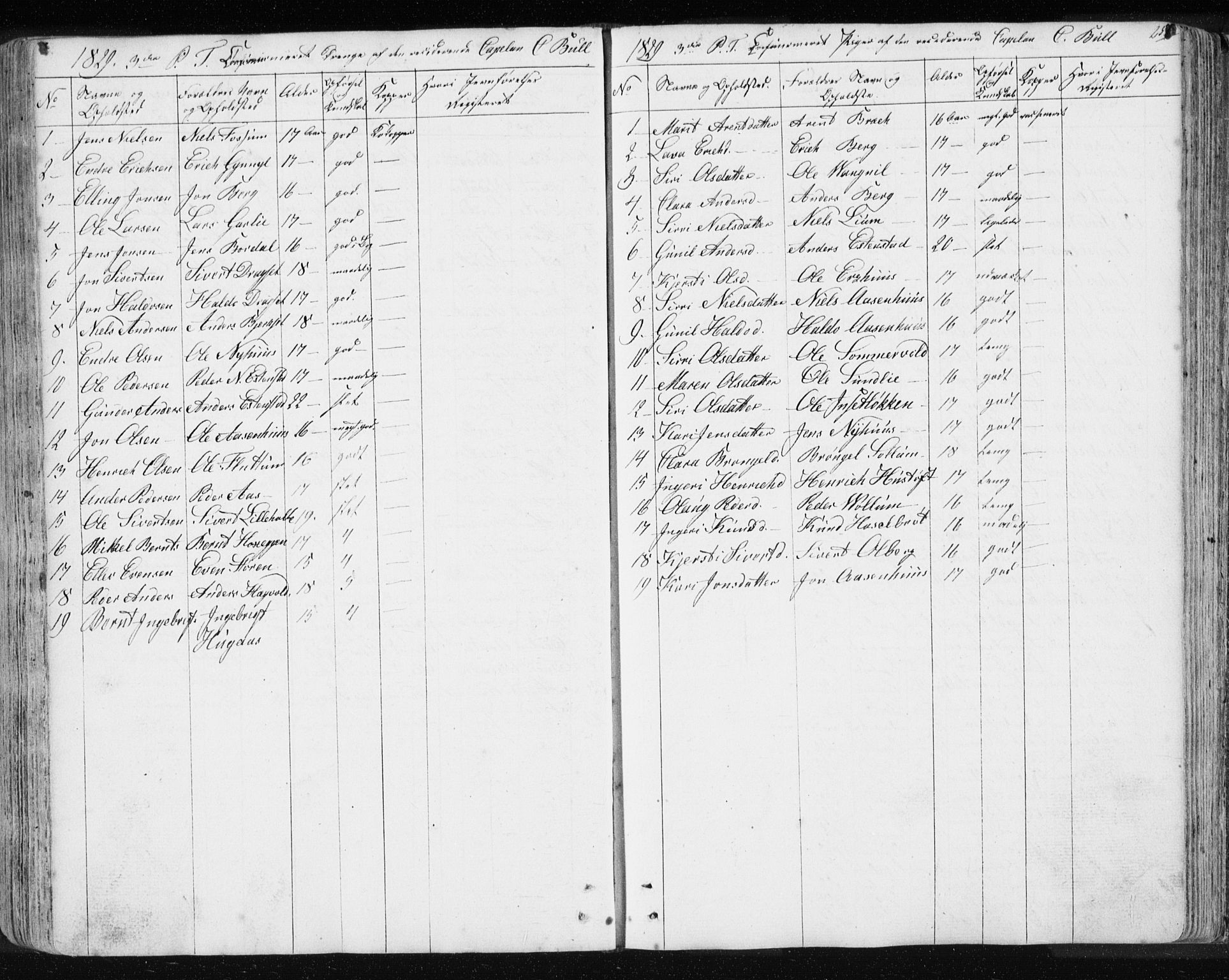 Ministerialprotokoller, klokkerbøker og fødselsregistre - Sør-Trøndelag, SAT/A-1456/689/L1043: Parish register (copy) no. 689C02, 1816-1892, p. 256