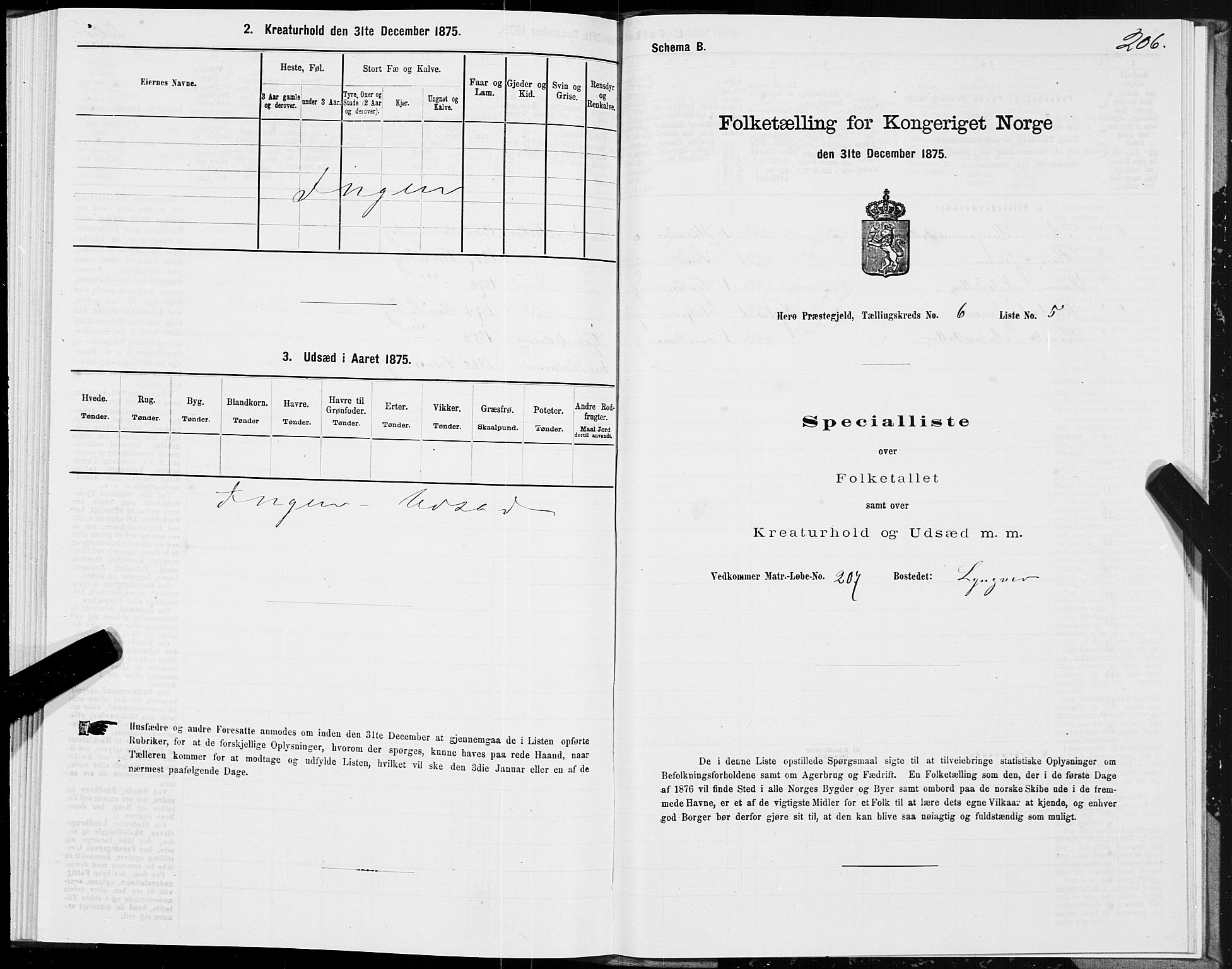 SAT, 1875 census for 1818P Herøy, 1875, p. 4206