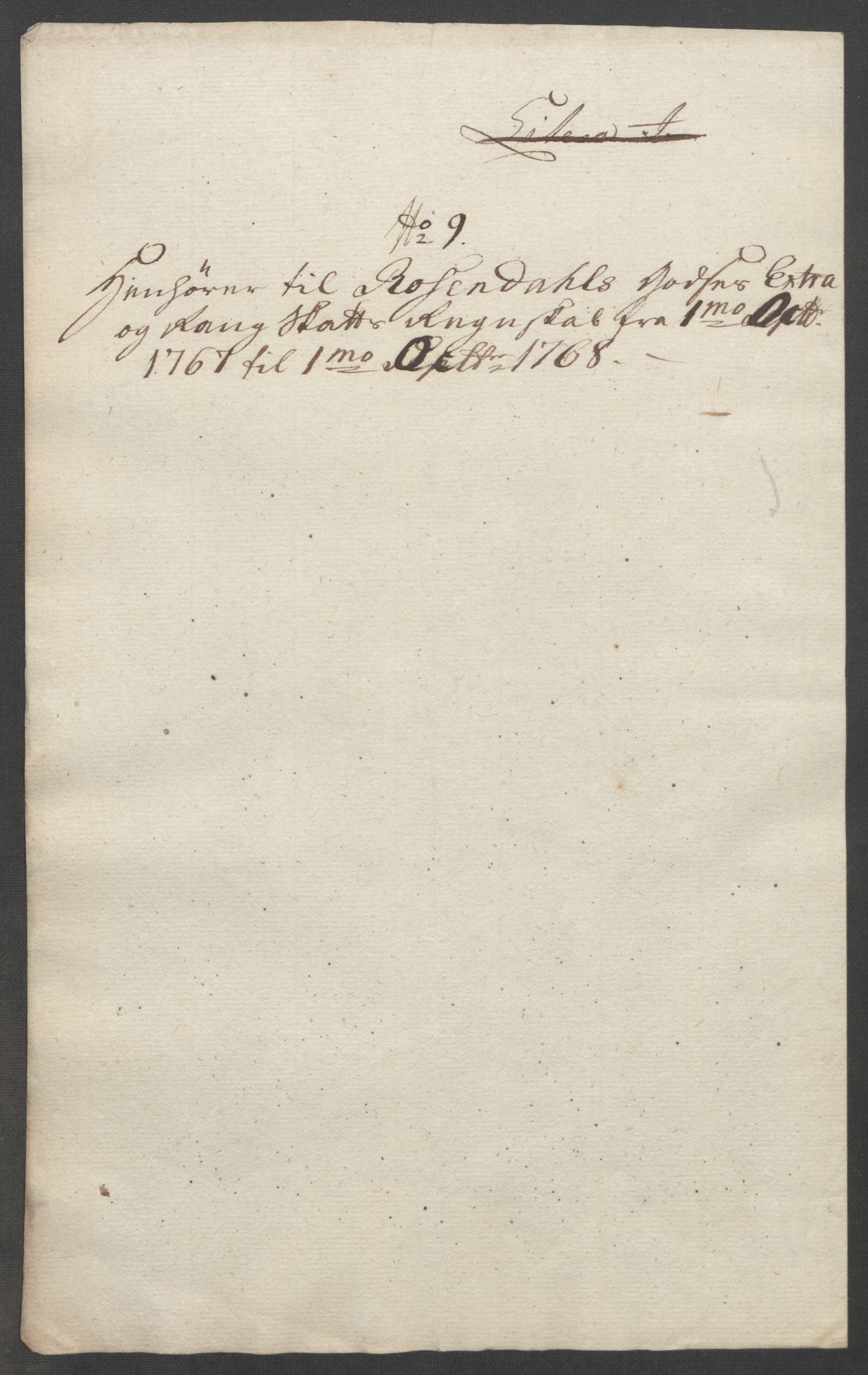 Rentekammeret inntil 1814, Reviderte regnskaper, Fogderegnskap, RA/EA-4092/R49/L3157: Ekstraskatten Rosendal Baroni, 1762-1772, p. 231
