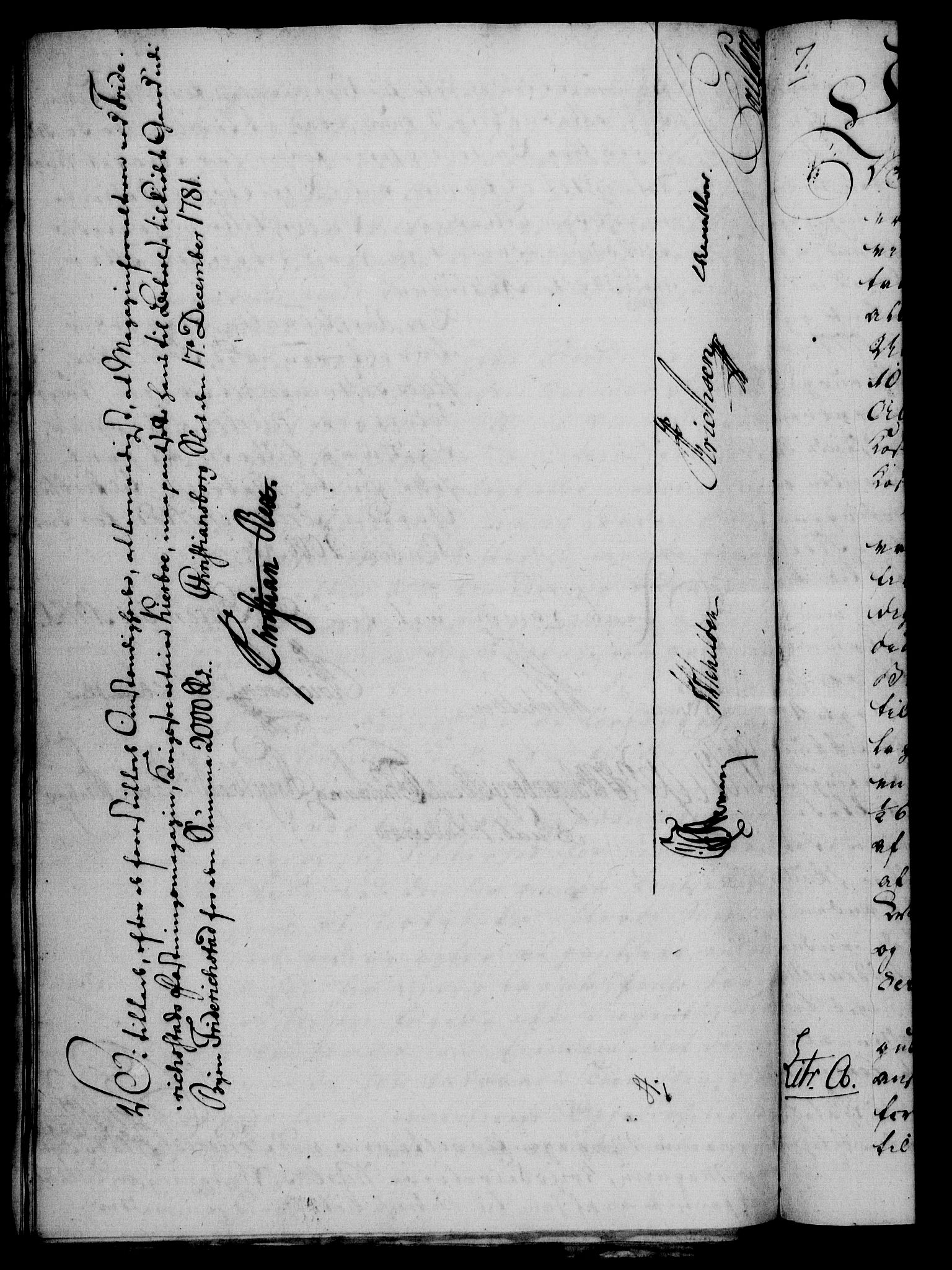 Rentekammeret, Kammerkanselliet, RA/EA-3111/G/Gf/Gfa/L0063: Norsk relasjons- og resolusjonsprotokoll (merket RK 52.63), 1781, p. 1185