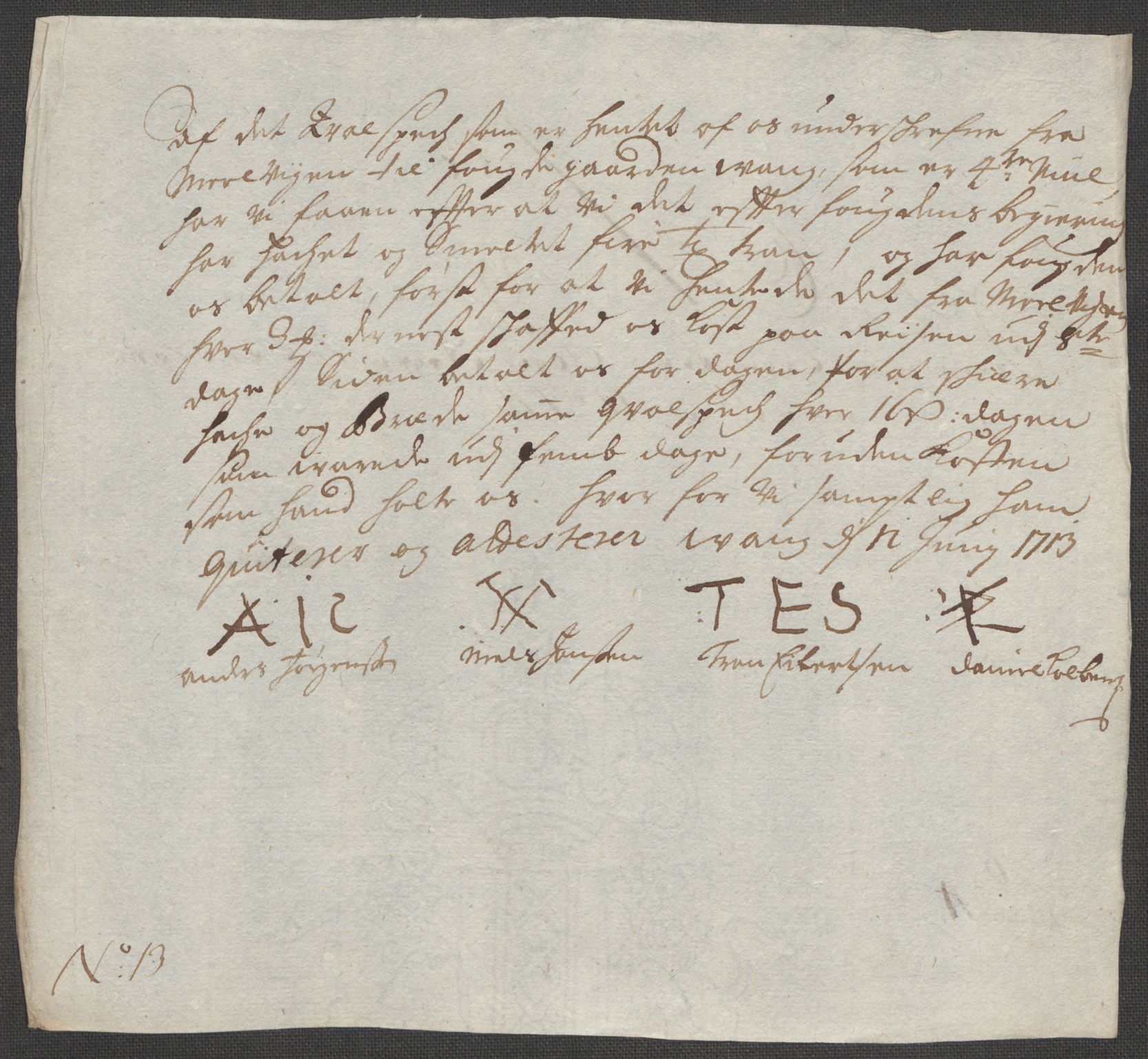 Rentekammeret inntil 1814, Reviderte regnskaper, Fogderegnskap, AV/RA-EA-4092/R68/L4759: Fogderegnskap Senja og Troms, 1713, p. 176