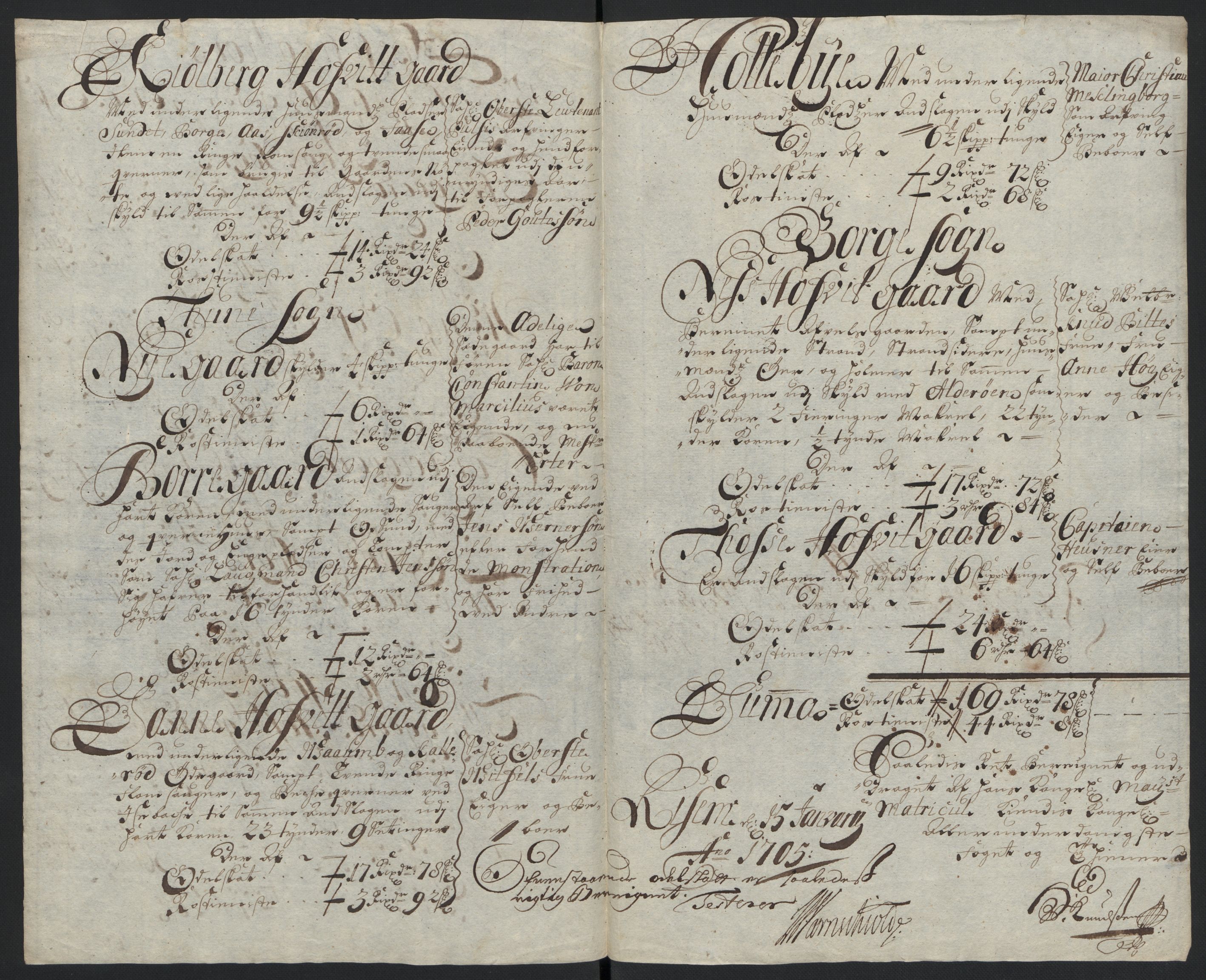 Rentekammeret inntil 1814, Reviderte regnskaper, Fogderegnskap, RA/EA-4092/R04/L0132: Fogderegnskap Moss, Onsøy, Tune, Veme og Åbygge, 1703-1704, p. 592