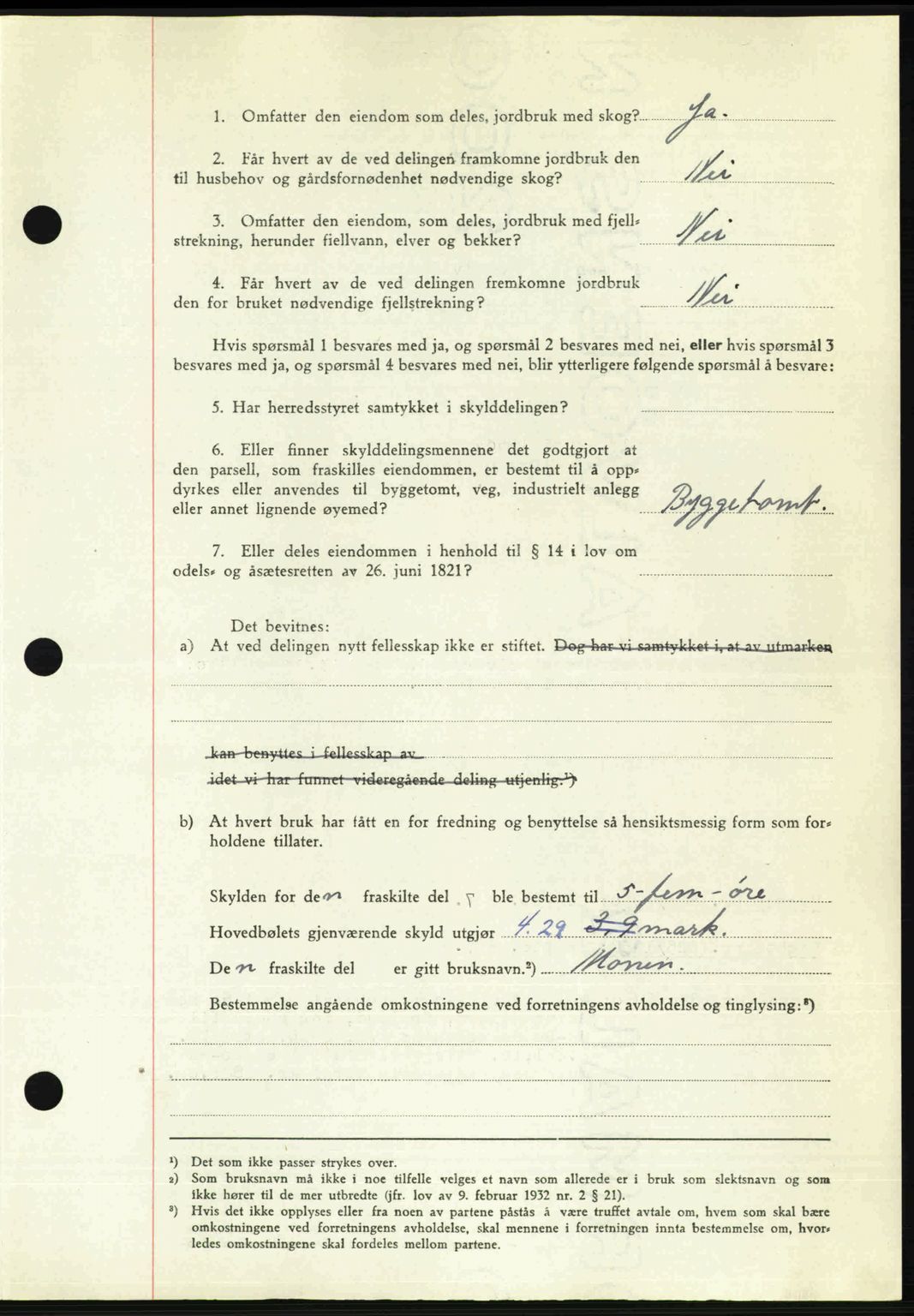 Nedenes sorenskriveri, AV/SAK-1221-0006/G/Gb/Gba/L0062: Mortgage book no. A14, 1949-1950, Diary no: : 823/1950