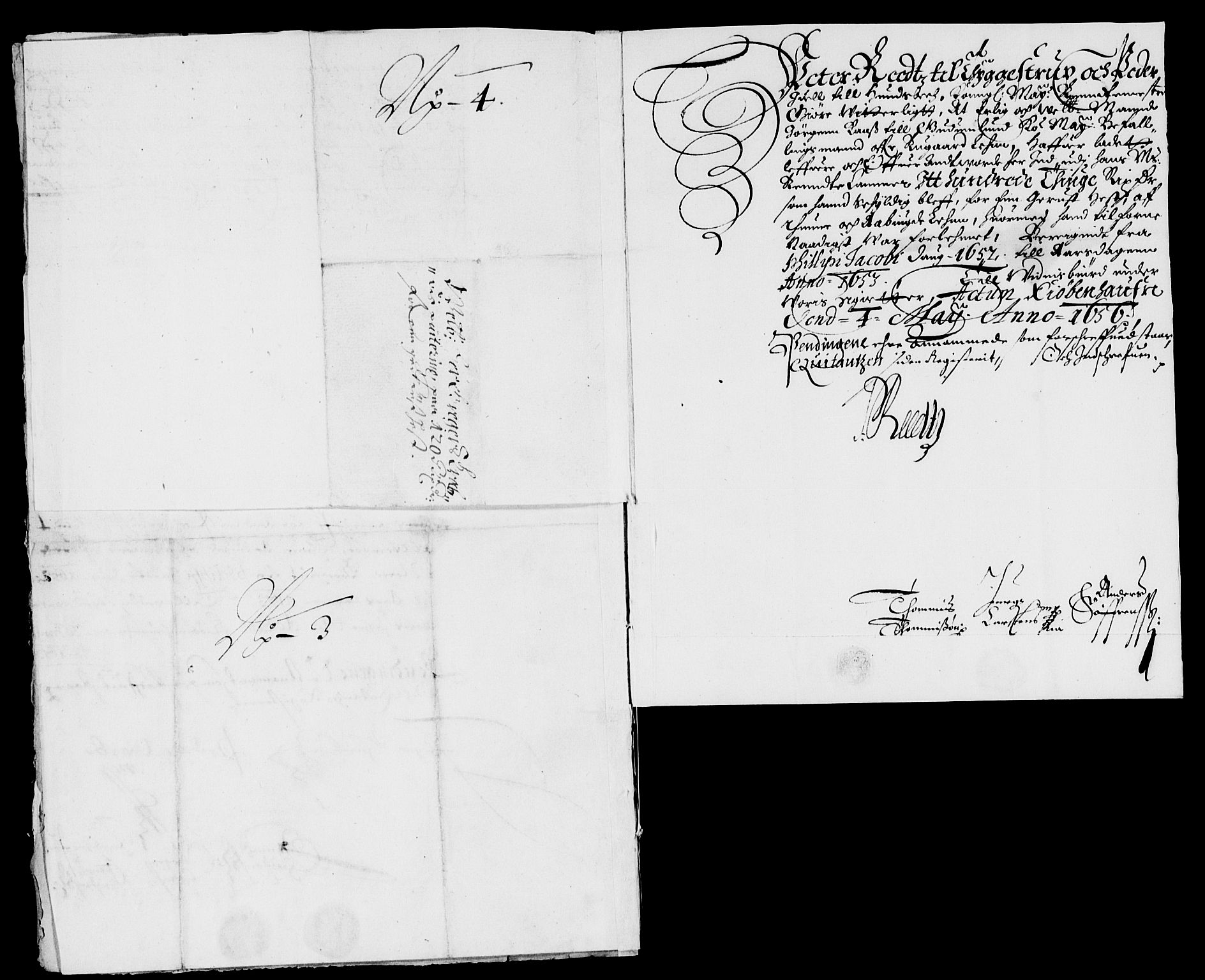 Rentekammeret inntil 1814, Reviderte regnskaper, Lensregnskaper, AV/RA-EA-5023/R/Rb/Rbc/L0008: Tune, Åbygge og Veme len, 1651-1657