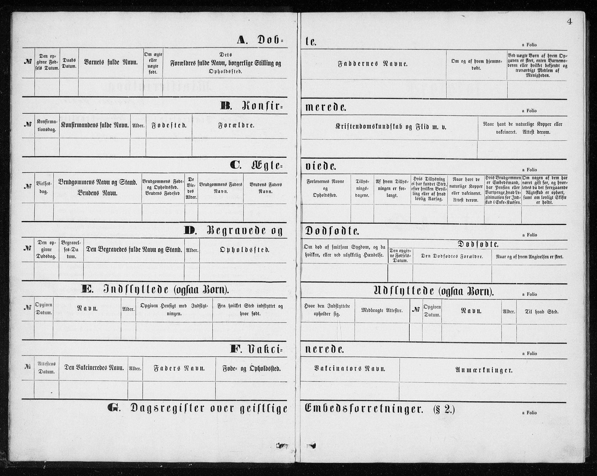 Ministerialprotokoller, klokkerbøker og fødselsregistre - Møre og Romsdal, AV/SAT-A-1454/508/L0097: Parish register (copy) no. 508C01, 1873-1897, p. 4